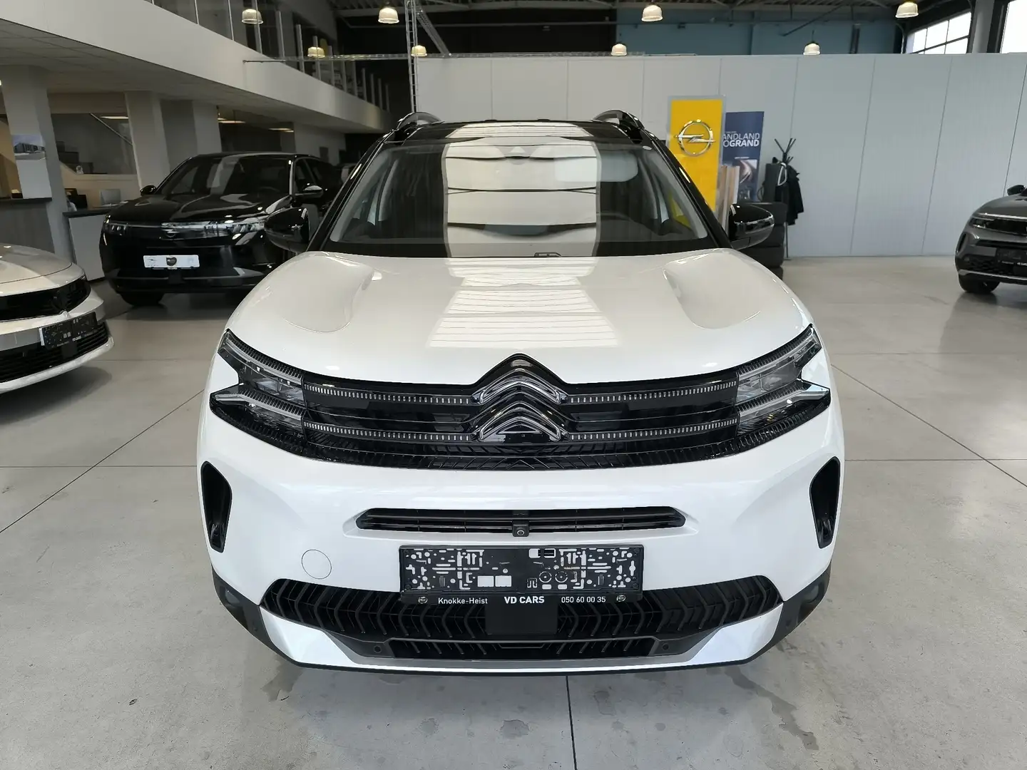 Citroen C5 Aircross 1.2TURBO*ParkS.V/A+360CAM*Navi*AppCP*Leder/Alcant* Wit - 2