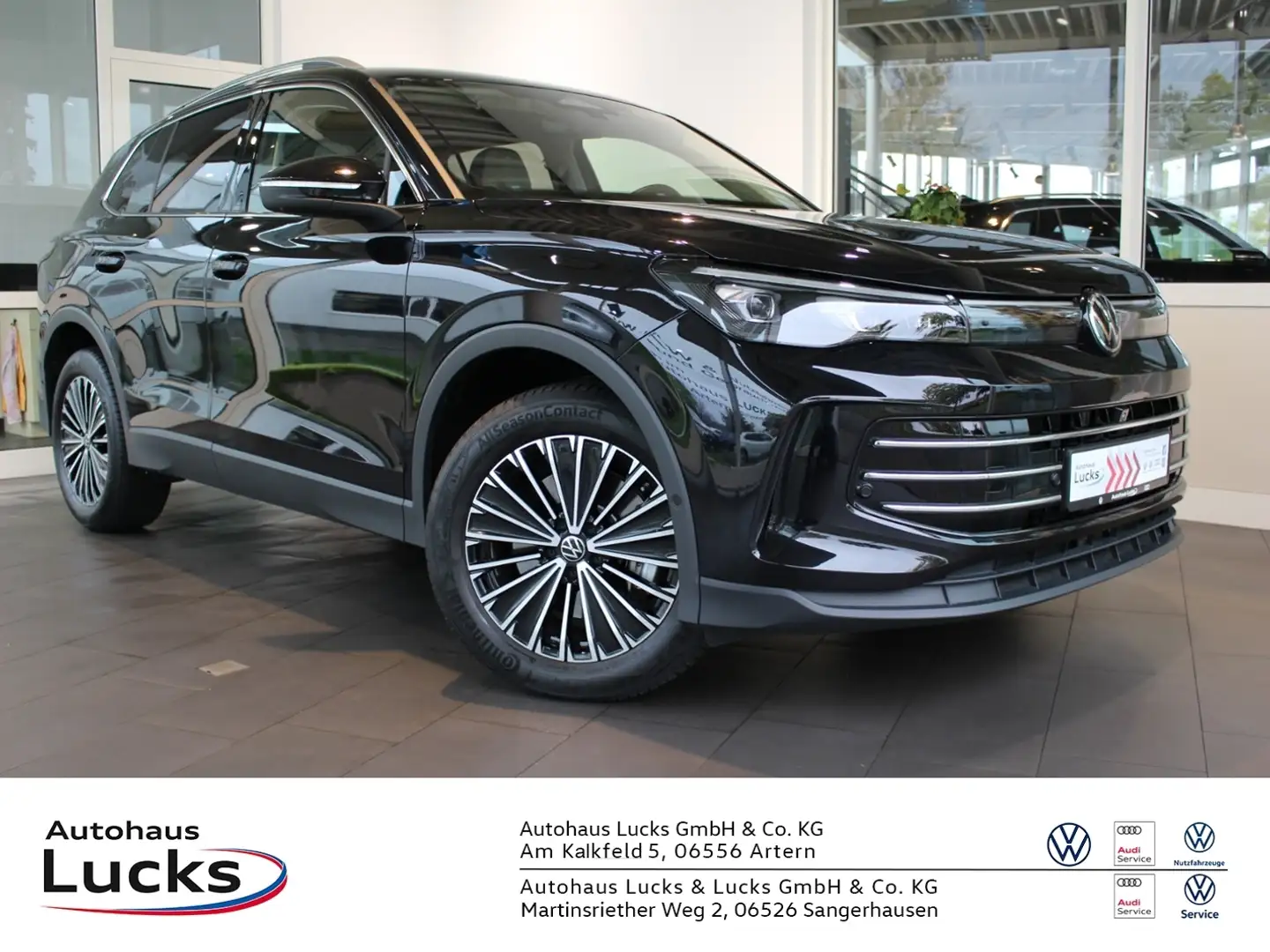 Volkswagen Tiguan Elegance 2.0 TDI LED NAVI AHK STANDHZ Schwarz - 1