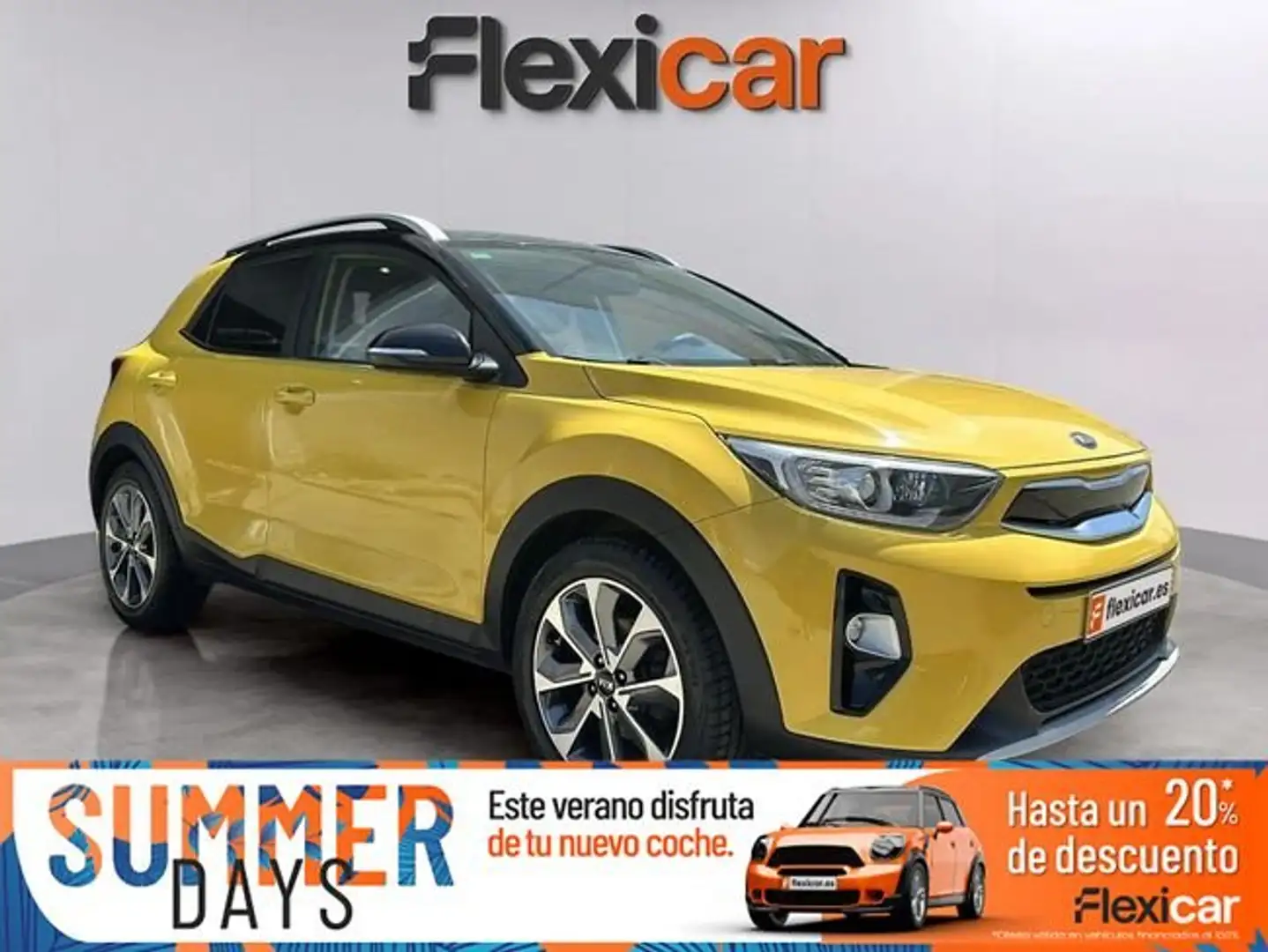 Kia Stonic 1.0+T-GDi+74kW+%28100CV%29+Business Amarillo - 1