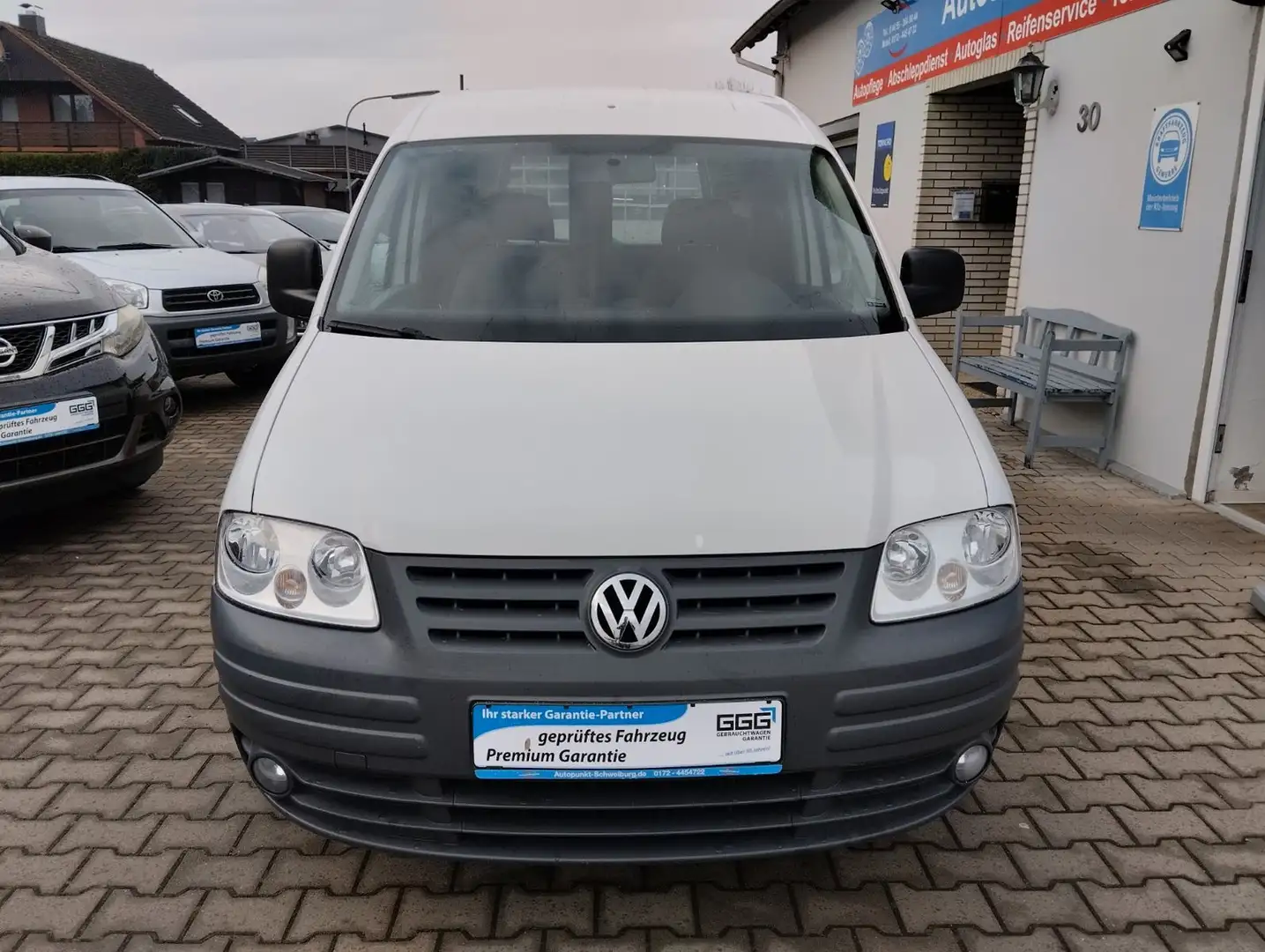 Volkswagen Caddy Kasten EcoFuel Erdgas CNG TÜV-AU 11-2027 Blanc - 2