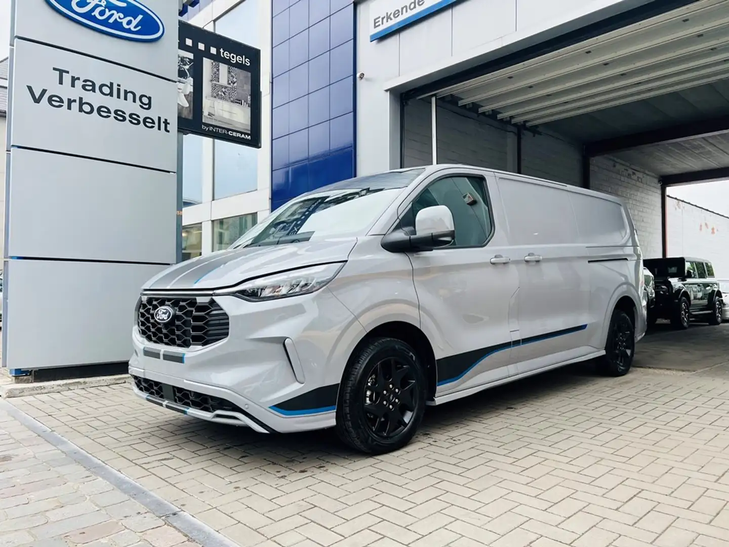 Ford Transit Custom 2.0 TDCI / Sport / 43150 EUR + BTW / 170 PK / ACC Gris - 1