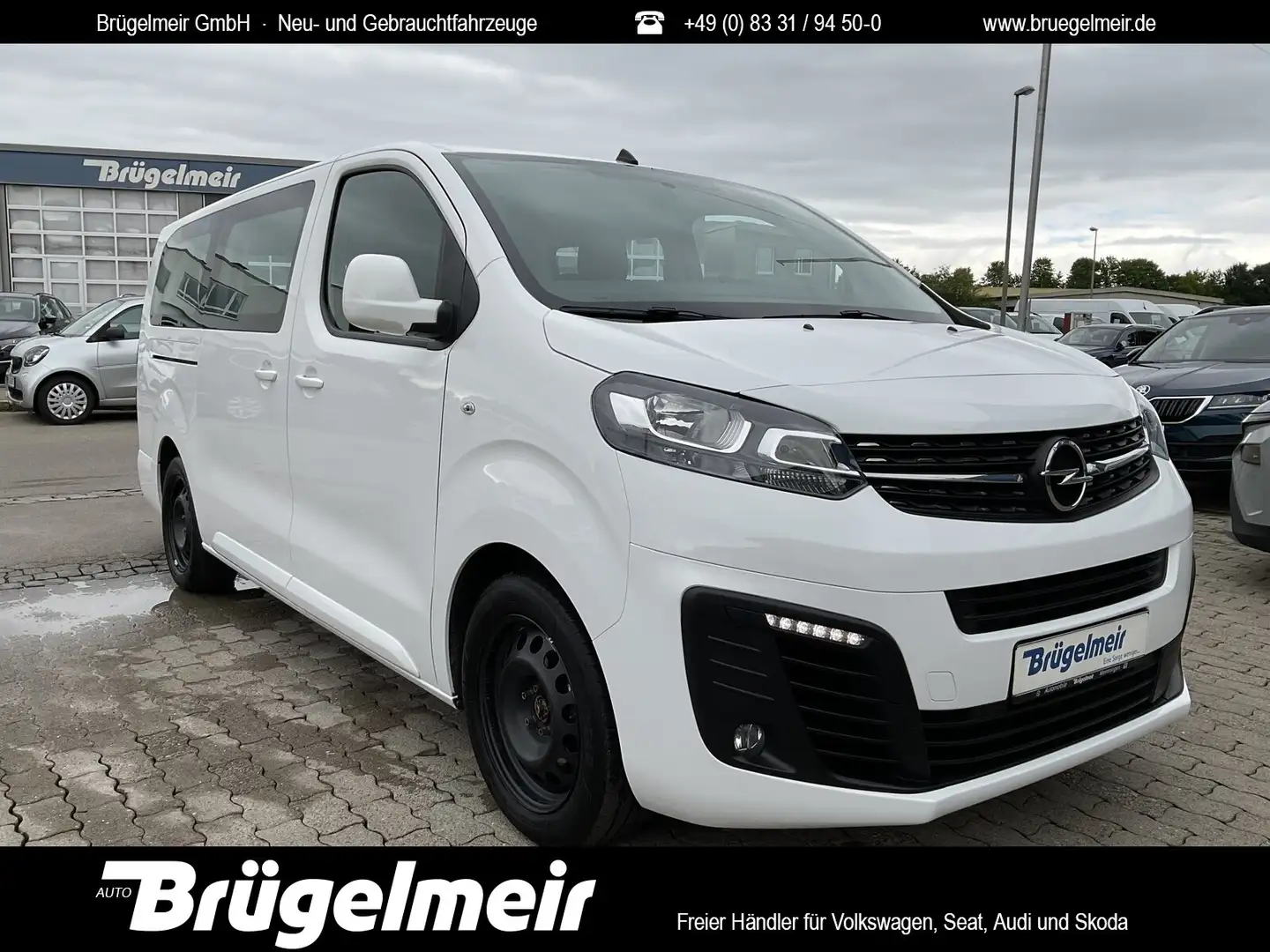 Opel Vivaro Vivaro 1.5 D L (L3)+9 SITZE+NAVI+AHK+PDC+SHZ Wit - 1