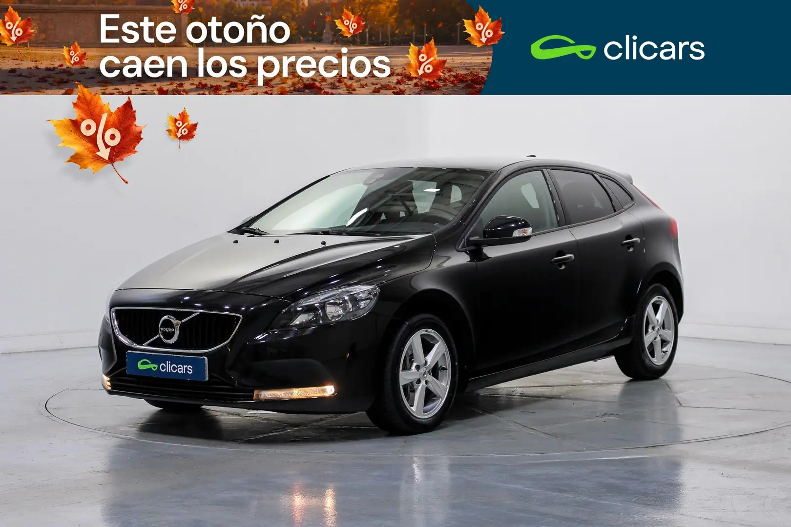 Volvo V40 D3 Kinetic 150 Negro - 1