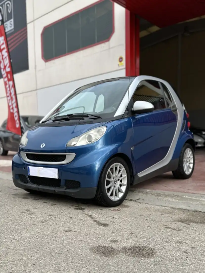 smart forTwo Coupé 52 mhd Passion Aut. Azul - 2