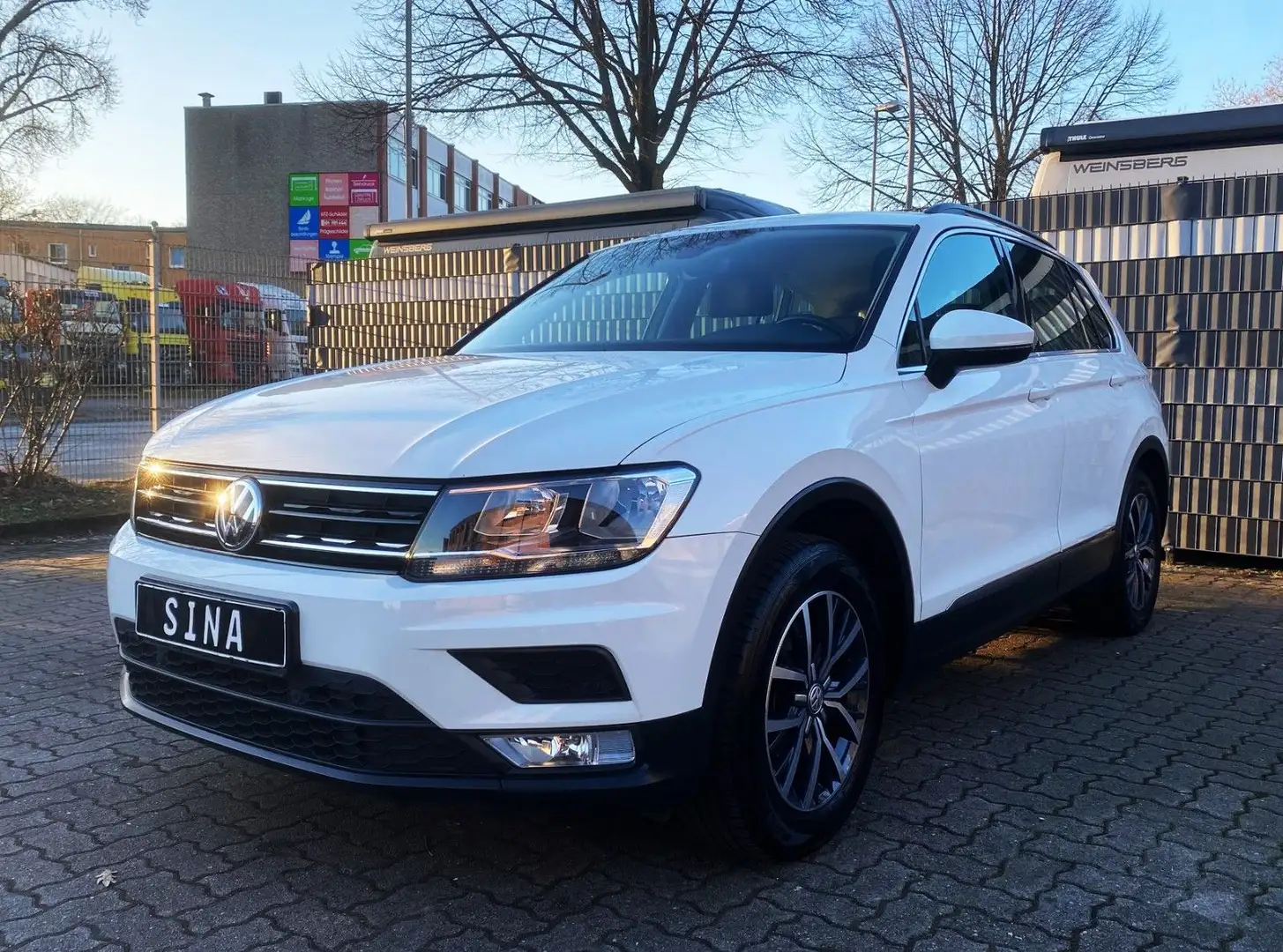Volkswagen Tiguan 1.4 TSI Comfortline BMT|KLIMA|EU6|1.HAND Weiß - 1