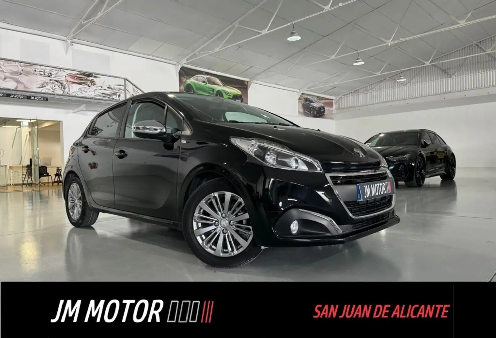 Peugeot 208 1.6BlueHDi Style 100 Schwarz - 1