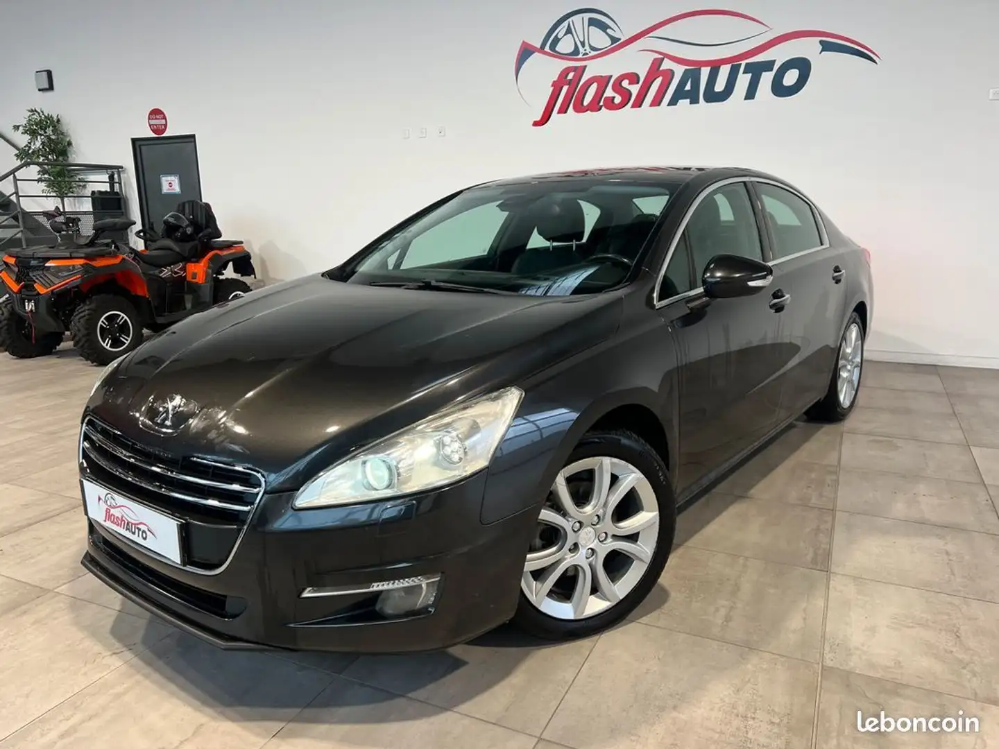 Peugeot 508 1.6 THP 16V 156cv-CUIR-GPS-2011 Schwarz - 1