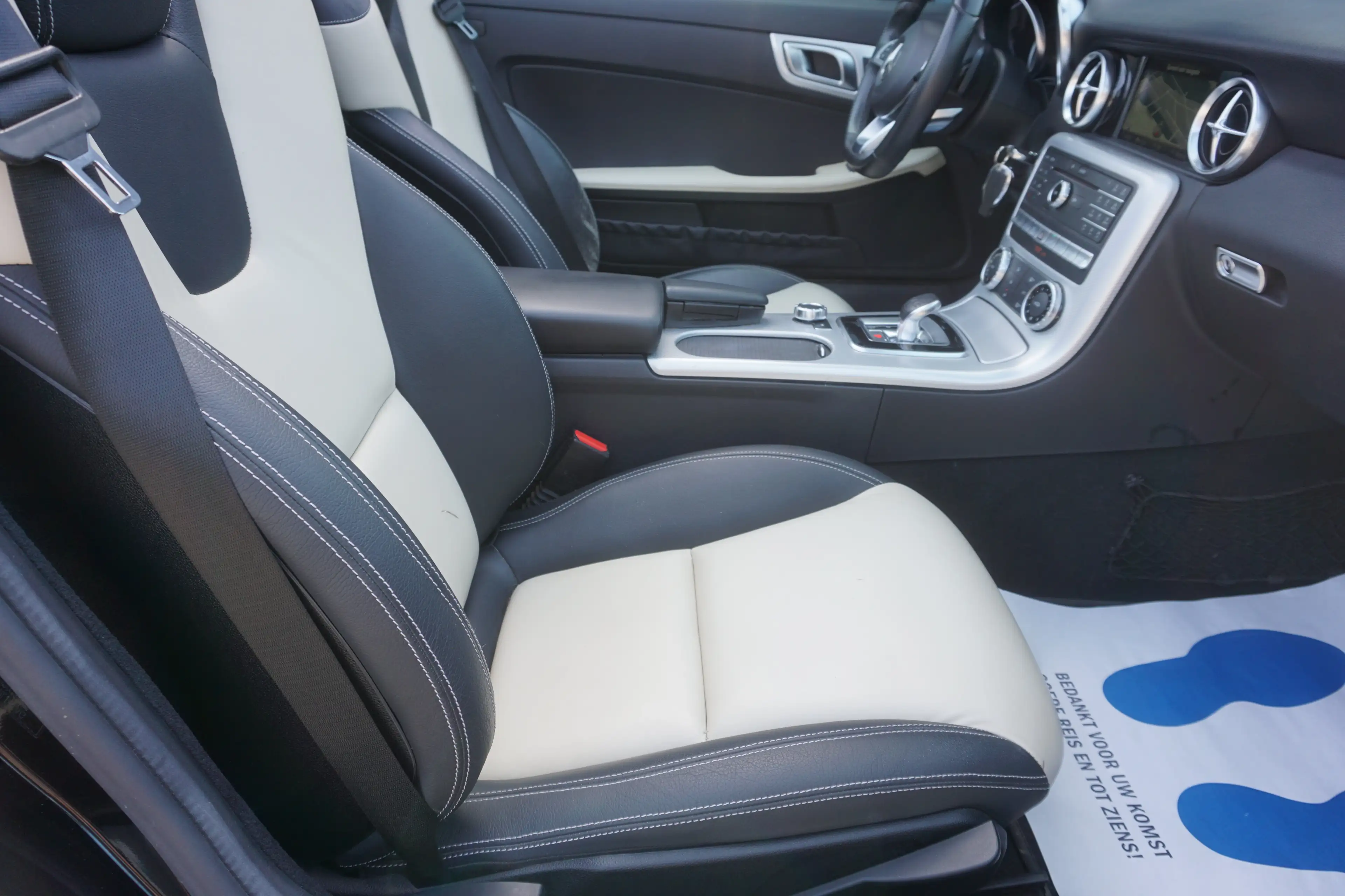 Mercedes-Benz SLC 180 Cabriolet- Benzine- Automaat- Nav-Leder- Garantie! — photo 6