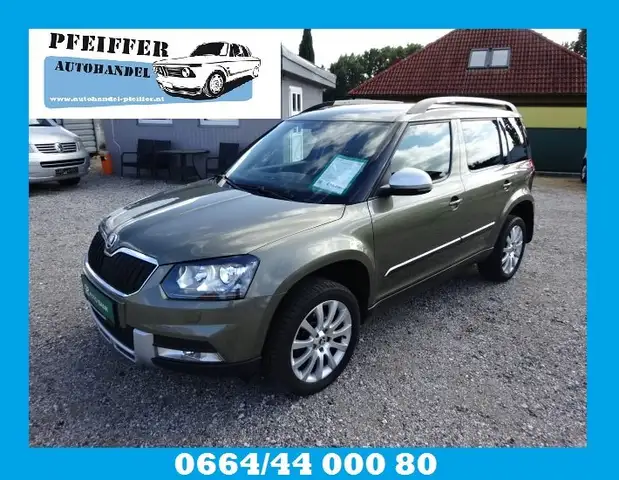 Skoda Yeti Style Outdoor Pickerl neu 11.2026 gute Ausstattung
