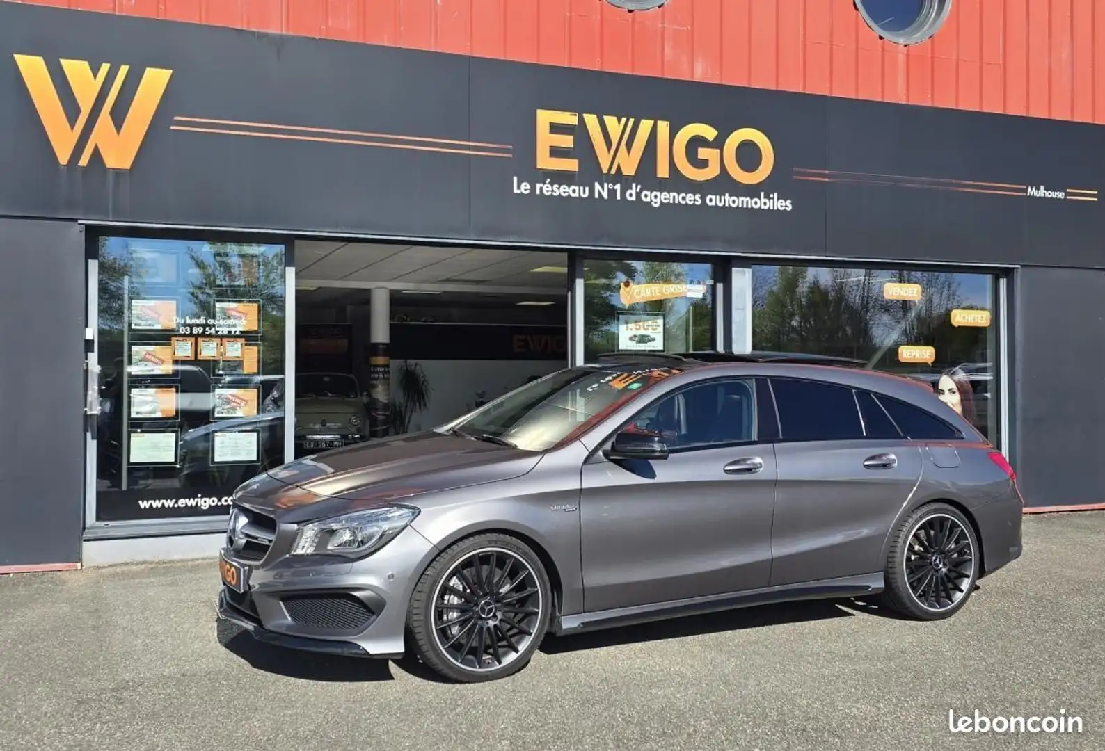 Mercedes-Benz CLA 45 AMG Mercedes Classe 2.0 45 380ch AMG 4MATIC SPEEDSHIFT Grijs - 1