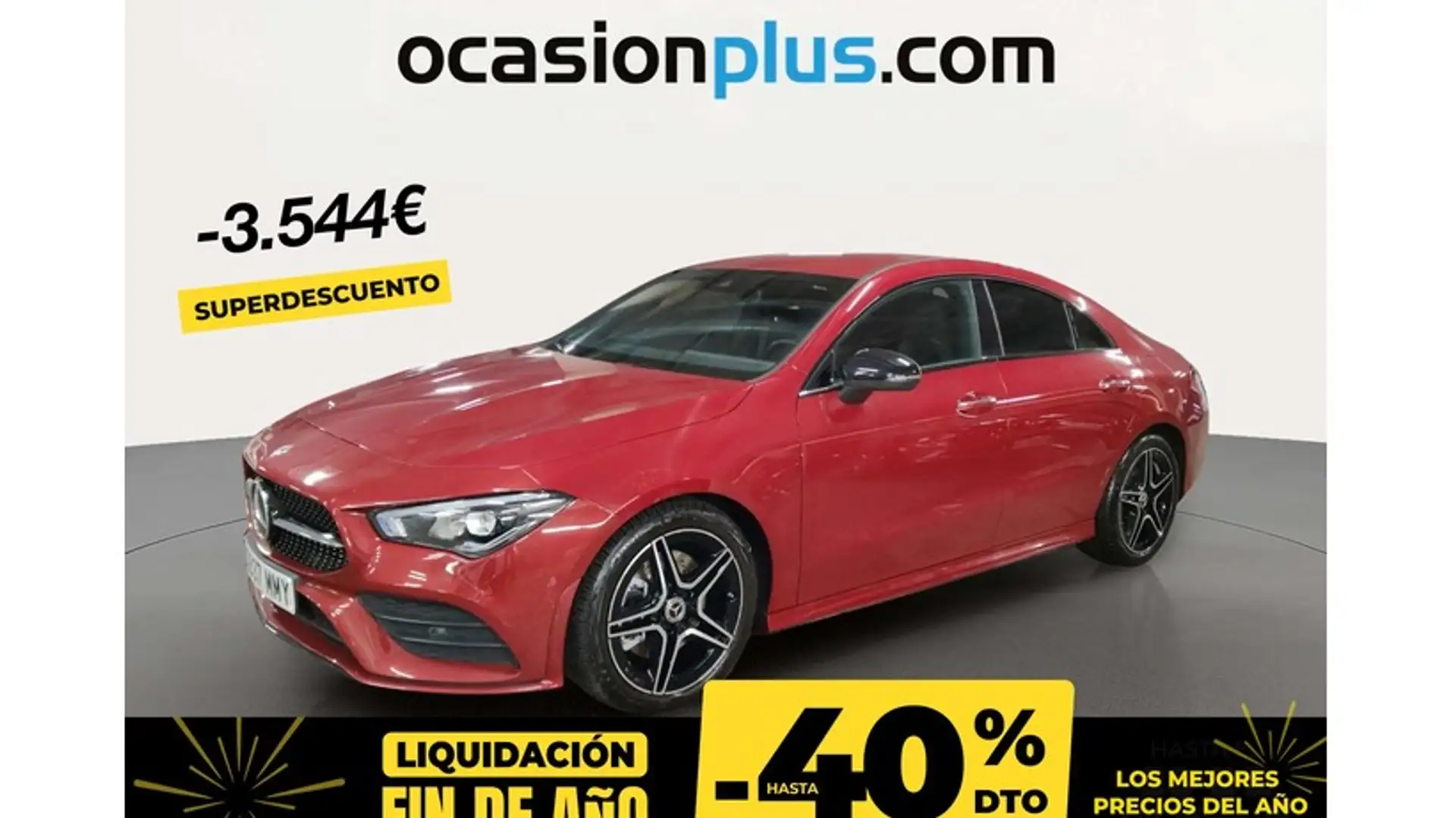 Mercedes-Benz CLA 200 200d Rouge - 1