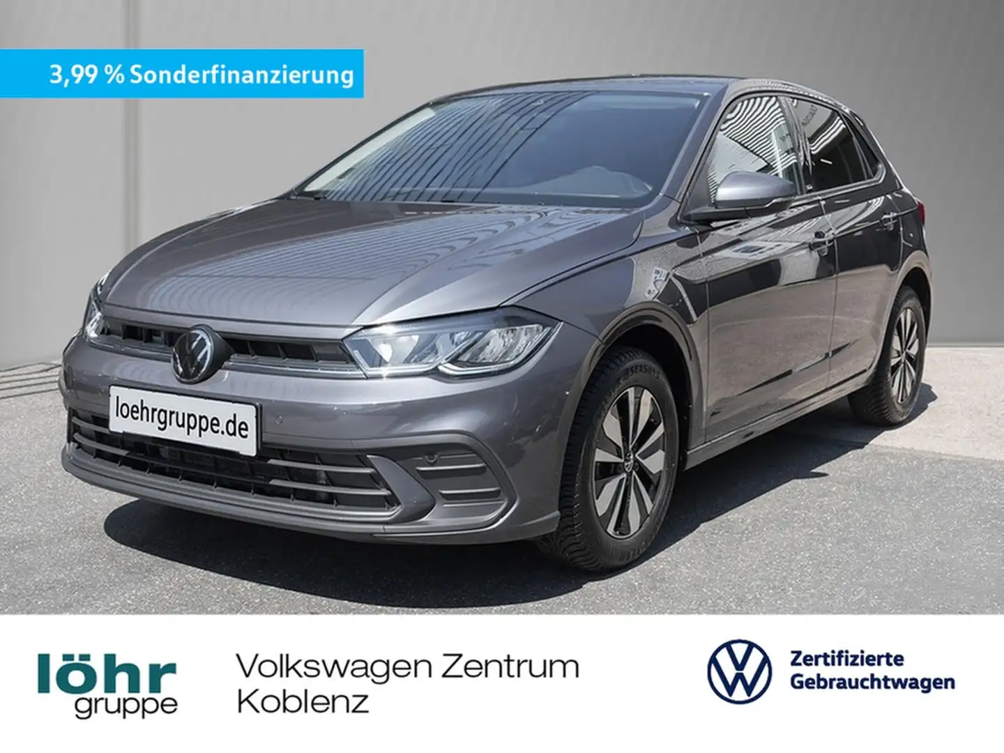 Volkswagen Polo 1.0 TSI DSG Move AHK/Navi/RFK Grau - 1