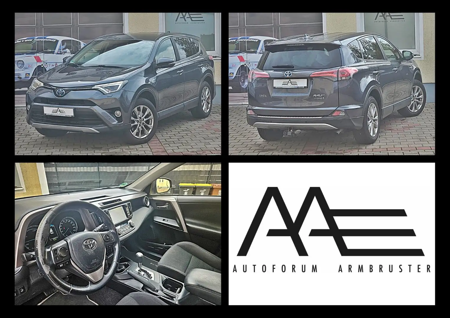 Toyota RAV 4 Hybrid Edition-S Allrad *NAVI/AHK* Grau - 1