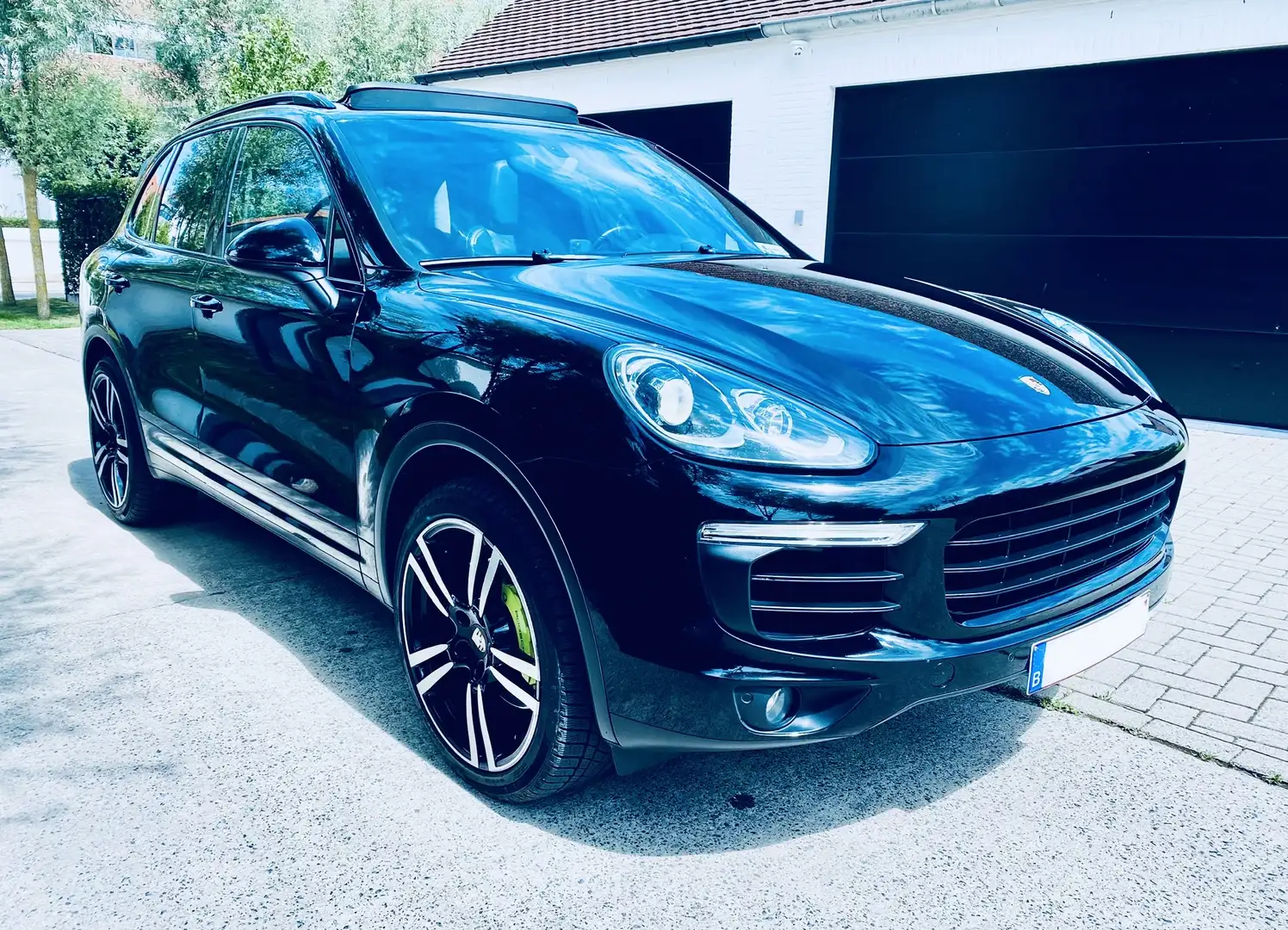 Porsche Cayenne S E-Hybrid 3.0i V6/Leder/CAMERA/NAVI/AIRCO/PANODAK Negru - 2
