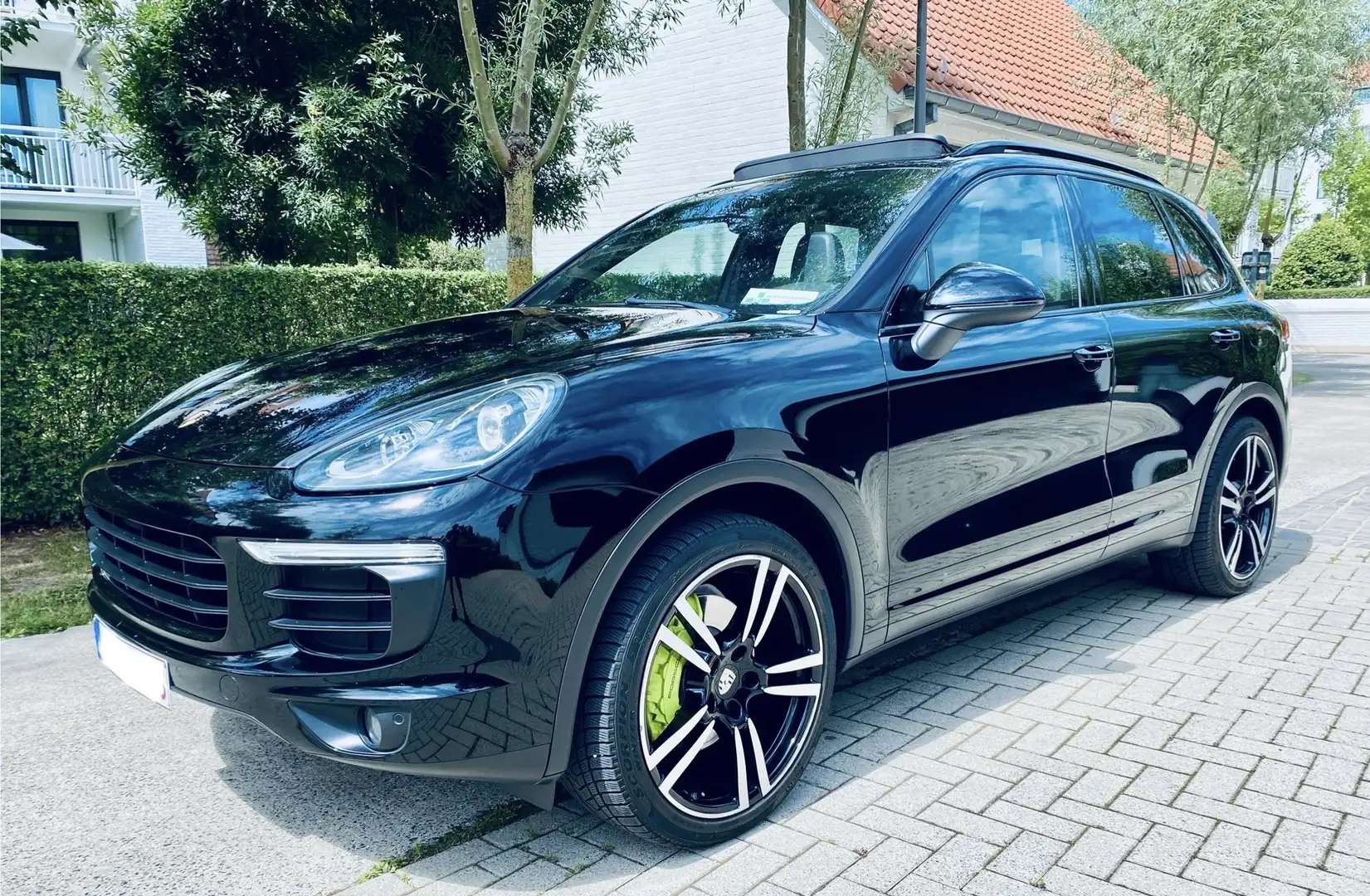 Porsche Cayenne S E-Hybrid 3.0i V6/Leder/CAMERA/NAVI/AIRCO/PANODAK Negru - 1