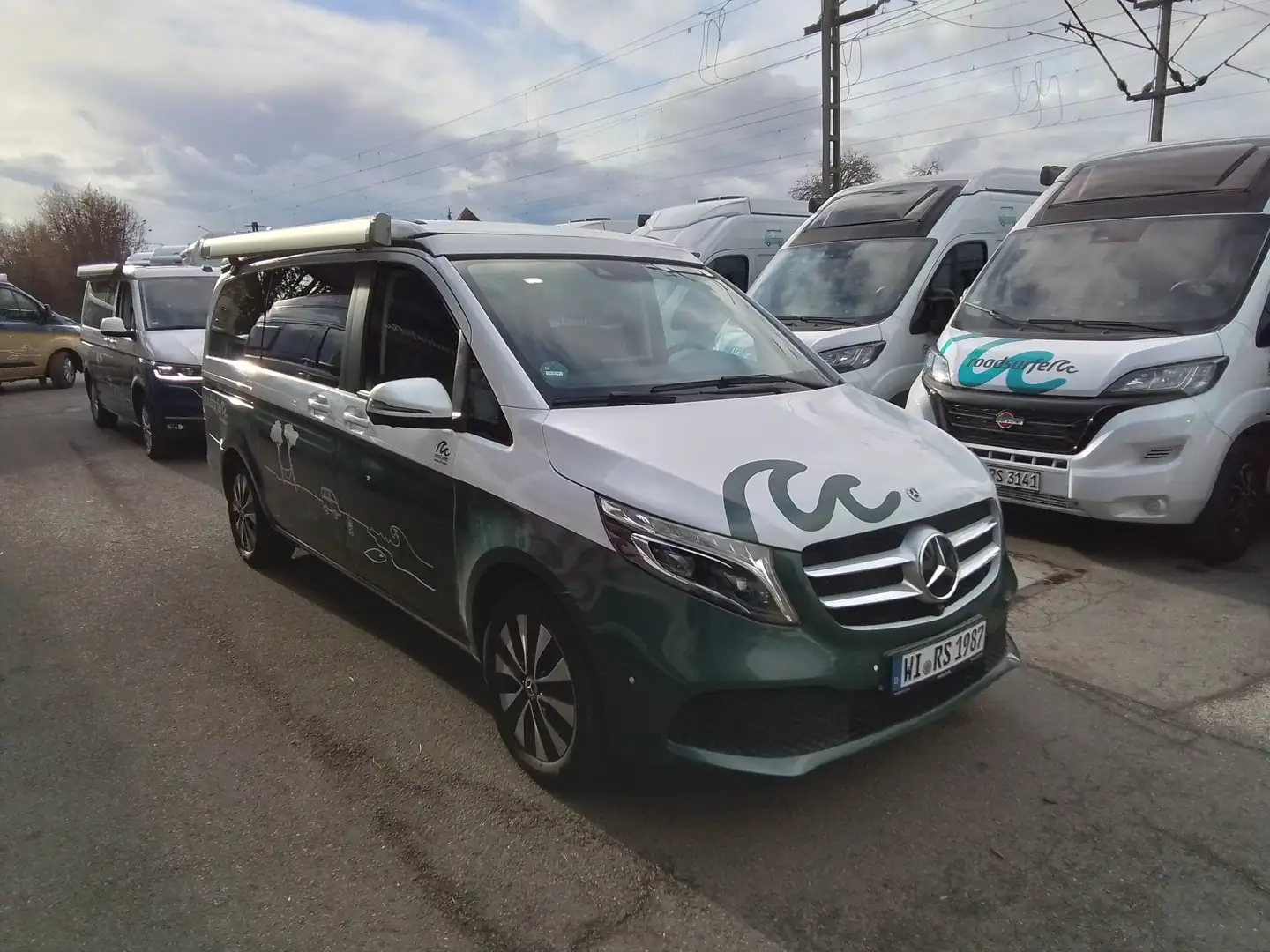 Mercedes-Benz Marco Polo 250d StHz, Markise, Sitzhzg., Navi, AHK Blanco - 2