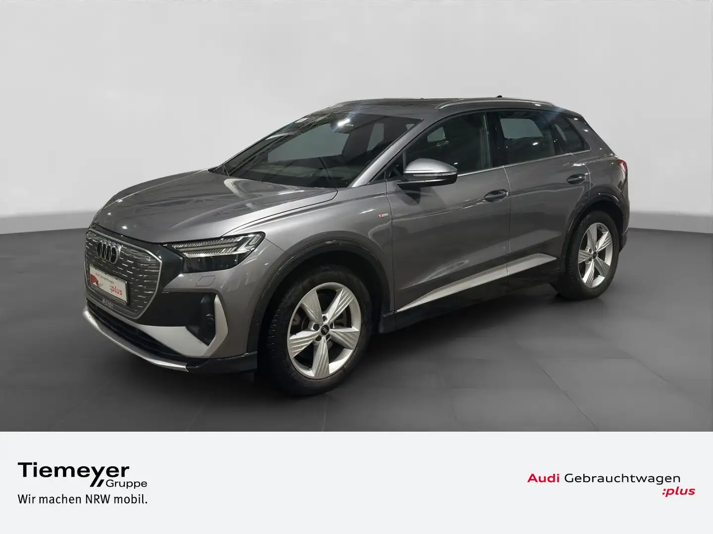Audi Q4 e-tron 50 Q 2x S LINE MATRIX HuD NAVI+ LEDER Grau - 1
