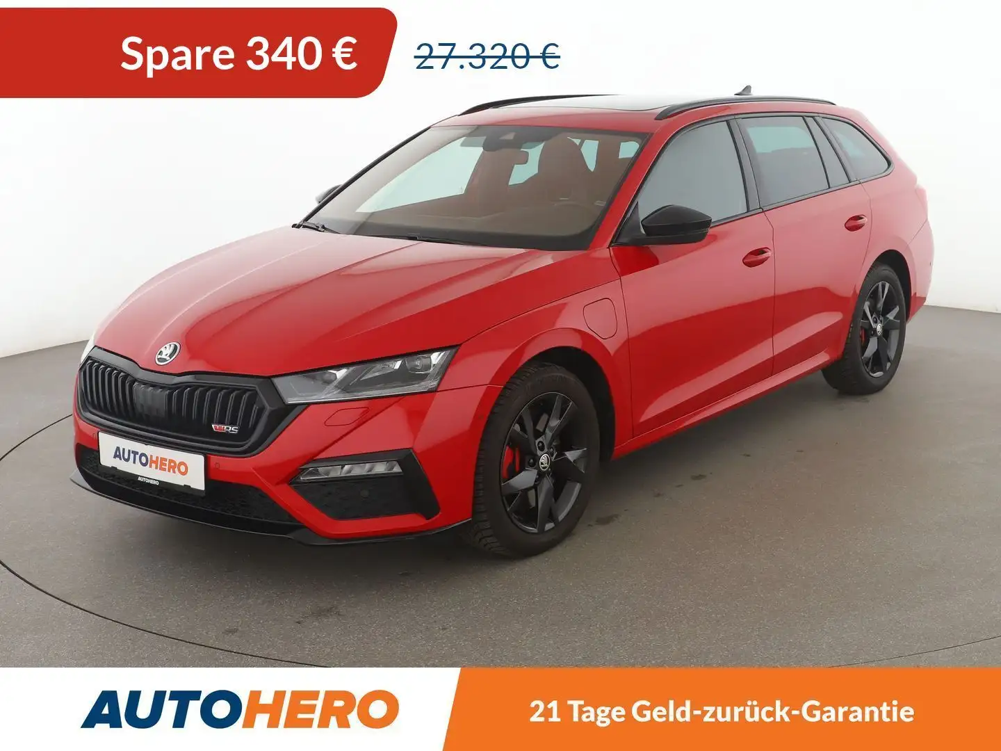Skoda Octavia 1.4 TSI iV RS First Edition Aut.*NAVI*LED*ACC*CAM* Rot - 1