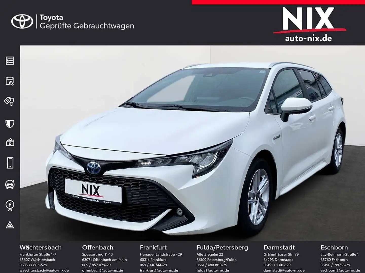 Toyota Corolla Touring Sports 1.8 Hybrid Business Weiß - 1
