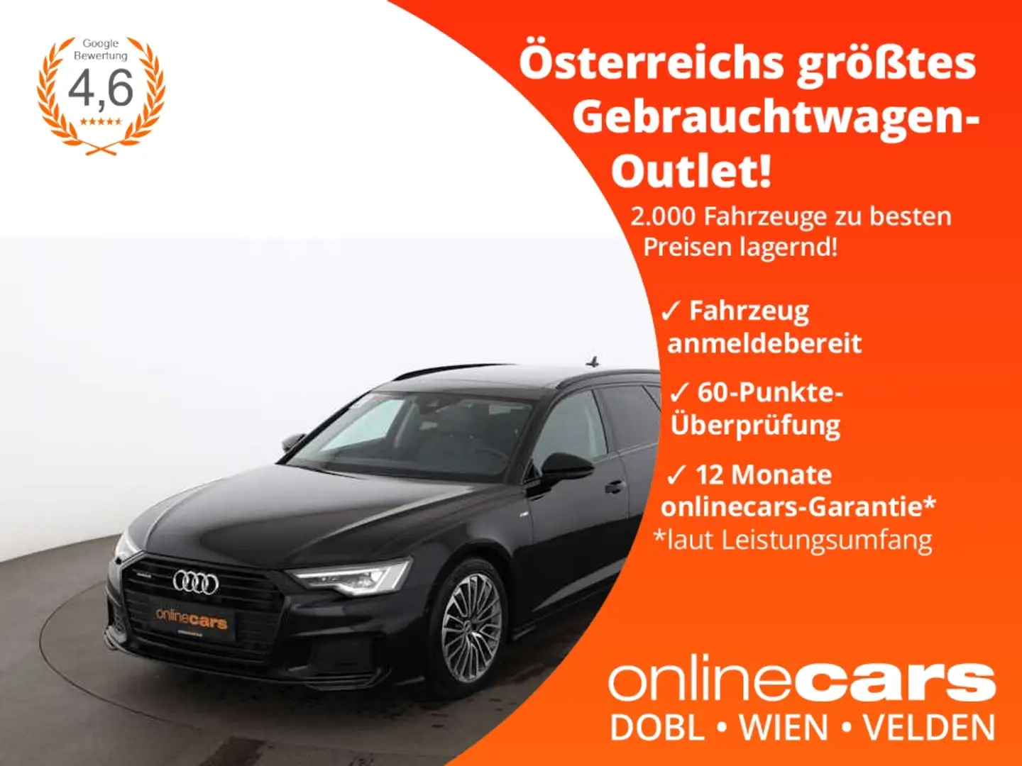 Audi A6 Avant 55 TFSI quattro S-Line Aut MATRIX SKY Noir - 1