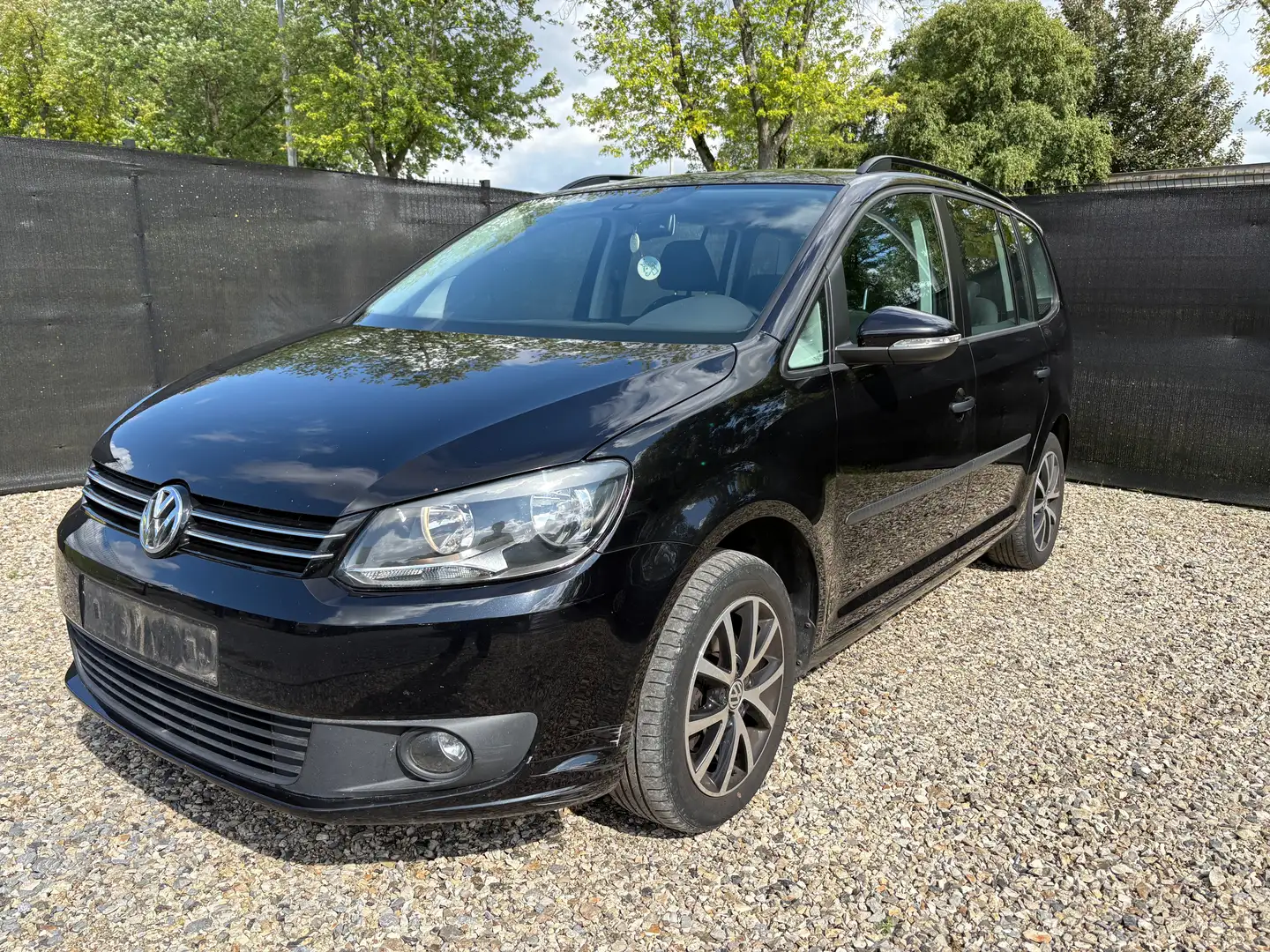 Volkswagen Touran Touran 1.6 CR TDi Trendline Schwarz - 2
