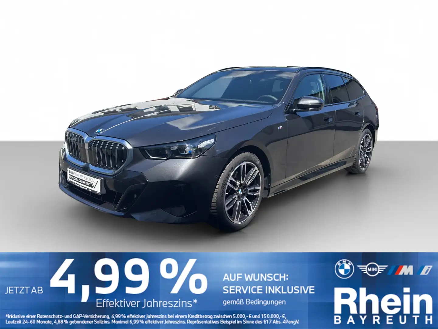 BMW 540 d xDrive Touring M Sportpaket TOP AUSSTATTUNG TOP Šedá - 1
