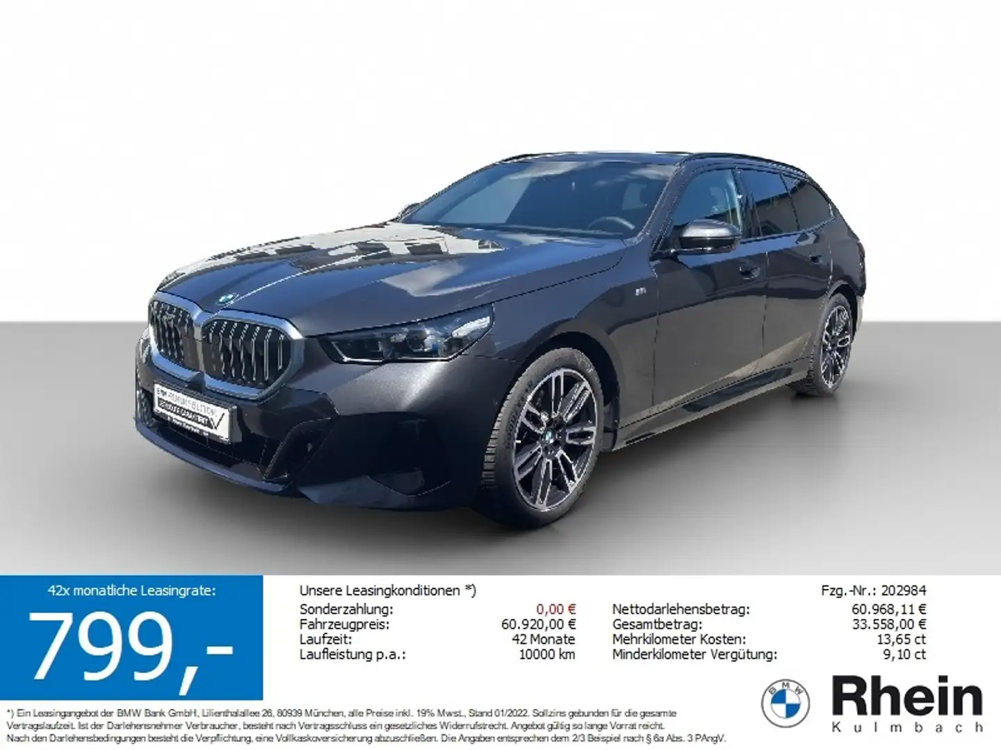 BMW 540 d xDrive Touring M Sportpaket TOP AUSSTATTUNG TOP Gris - 1