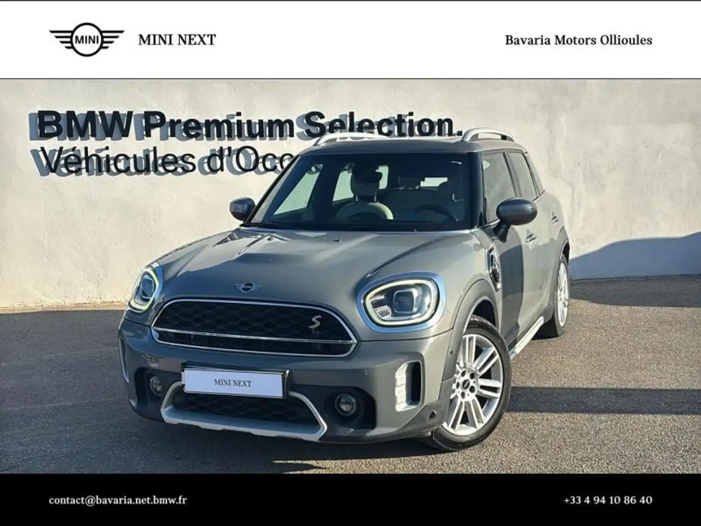 MINI Countryman C Cooper SE 125ch + 95ch Northwood ALL4 BVA6 Gris - 1