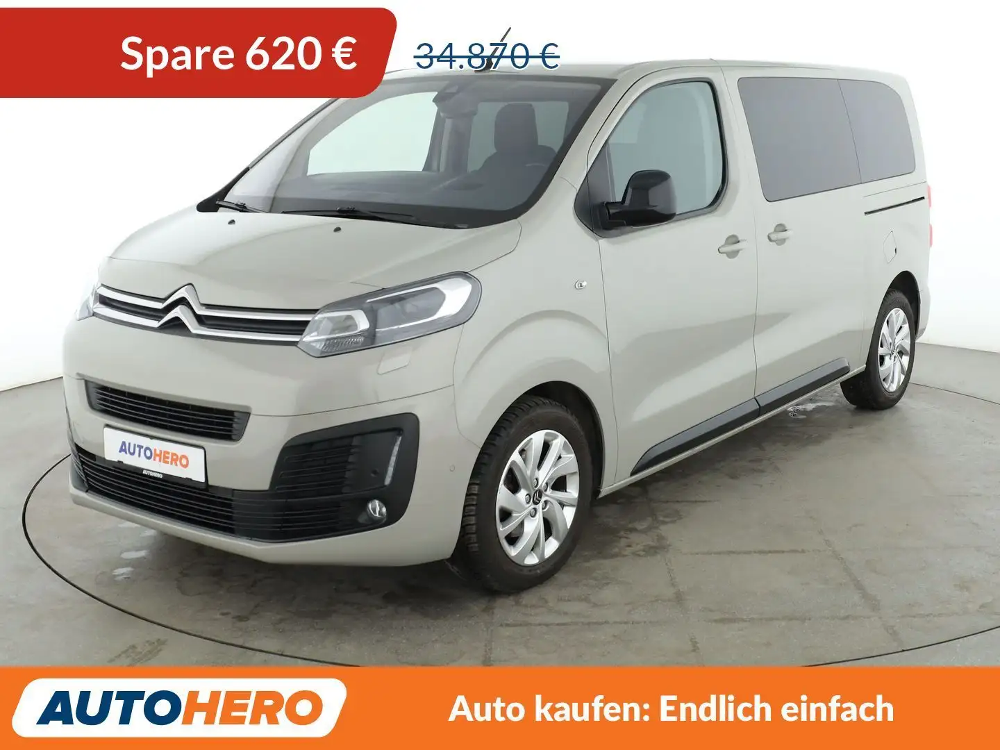 Citroen Jumpy 2.0 Blue-HDi Rip Curl M Aut.*NAVI*CAM*ACC* Beige - 1