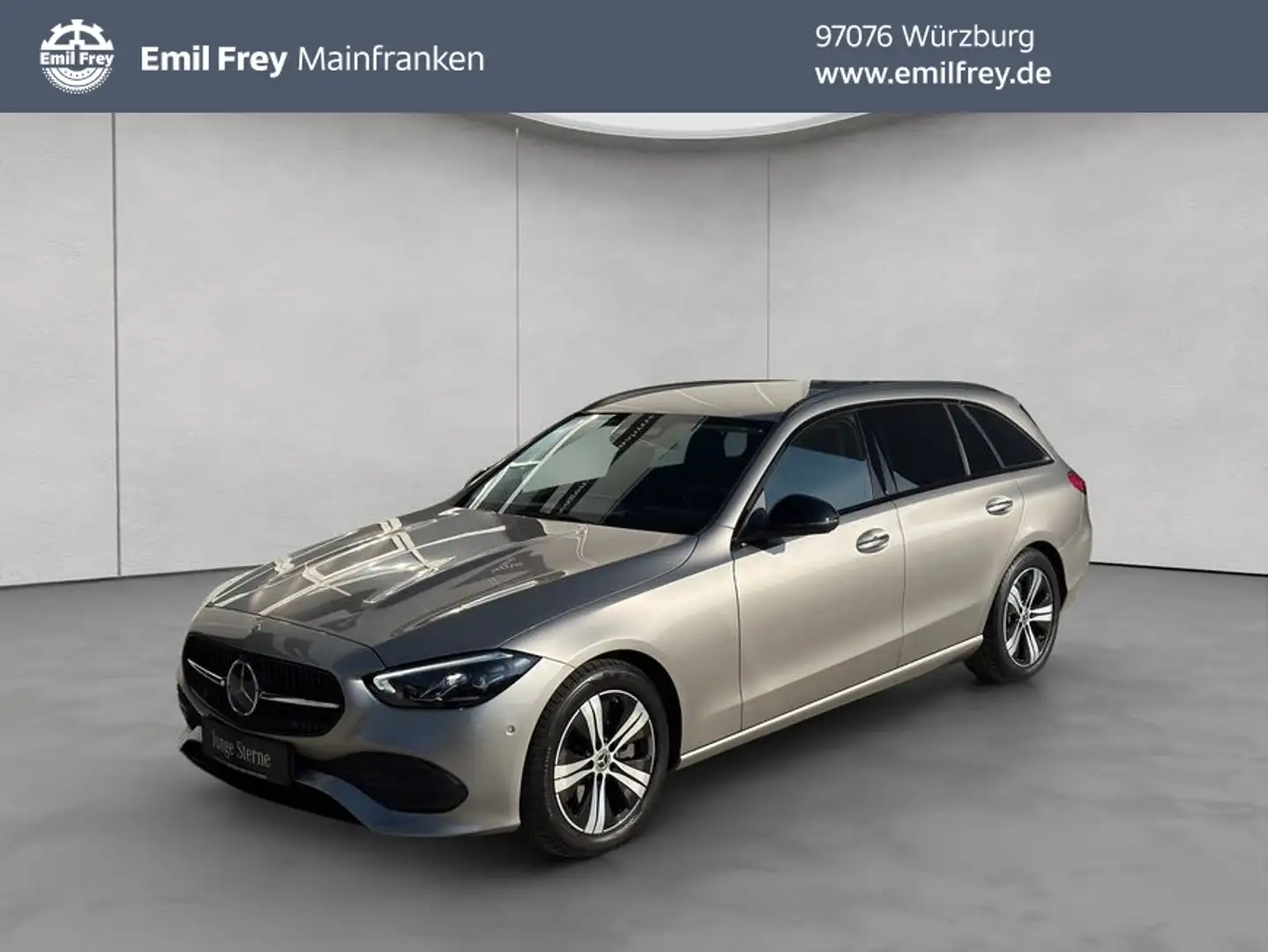 Mercedes-Benz C 300 C-Klasse Stříbrná - 1