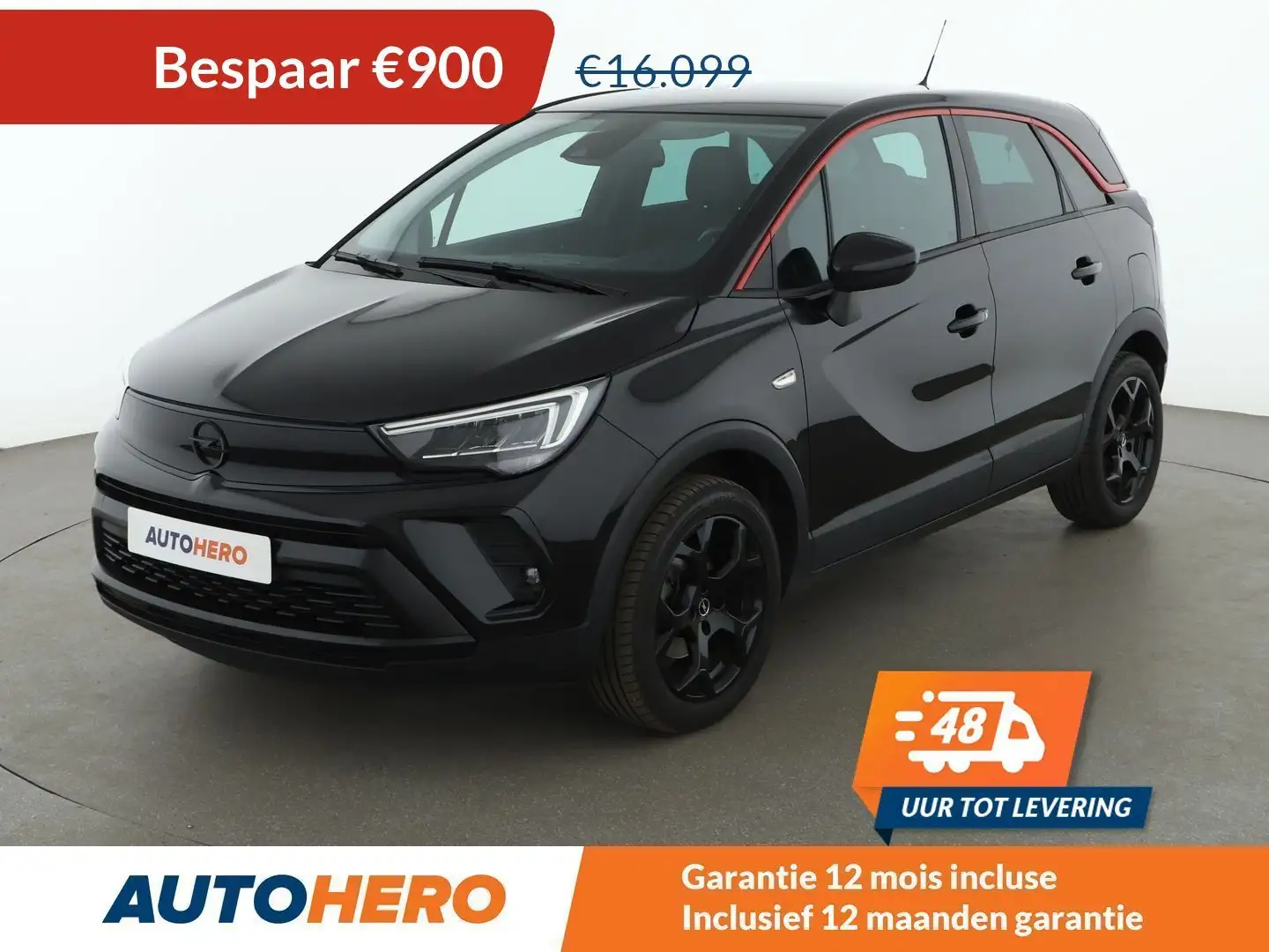 Opel Crossland X 1.2 Turbo GS Line Noir - 1