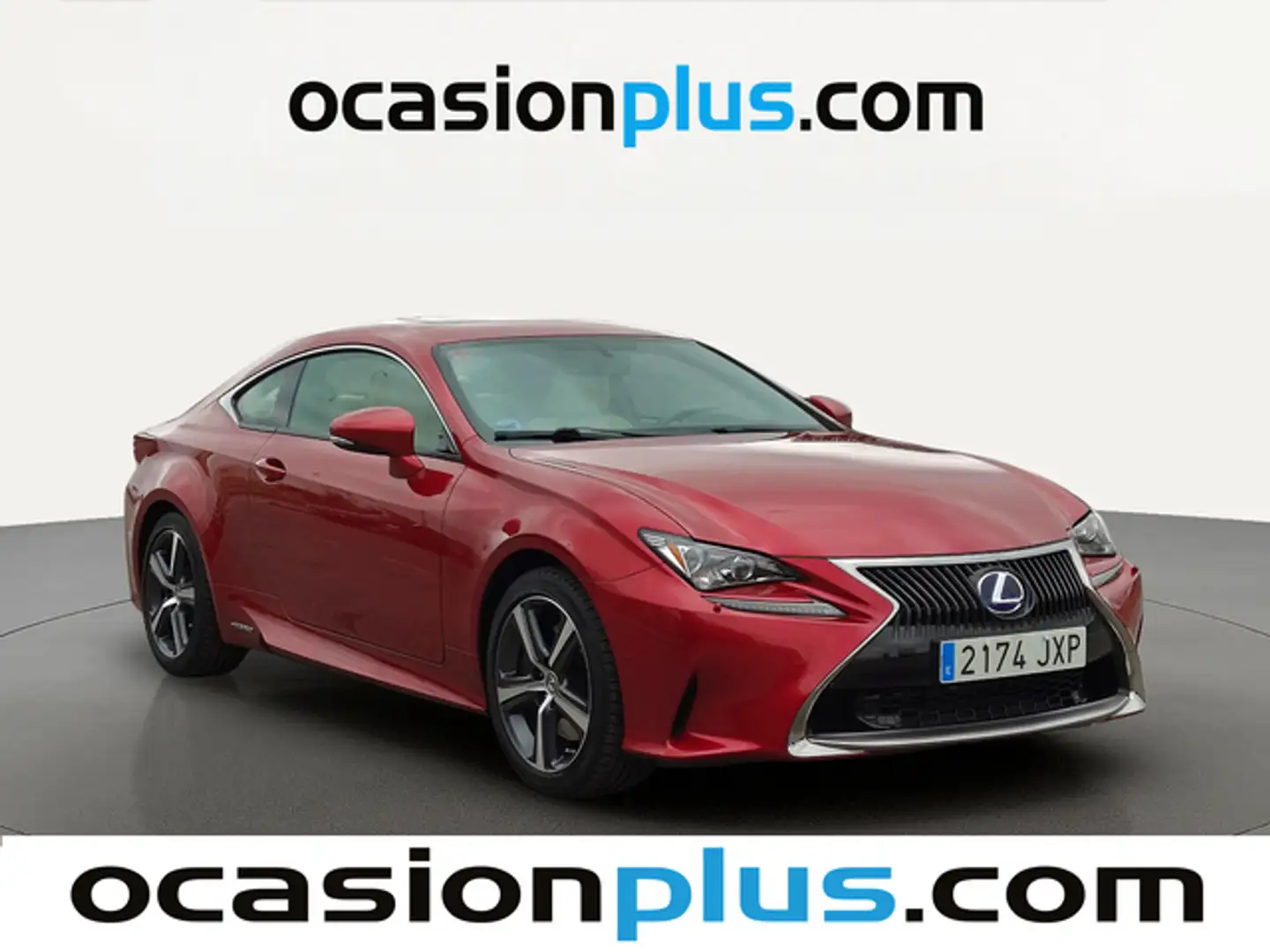 Lexus RC 300h Executive Rojo - 2