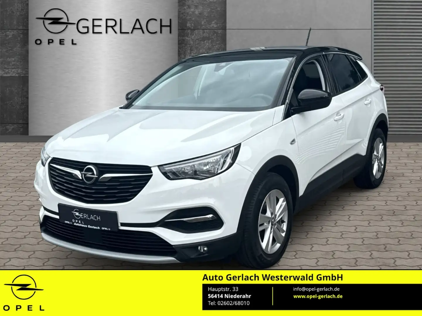 Opel Grandland 120 Jahre 1.5 D EU6d-T Apple CarPlay Android Auto Weiß - 1