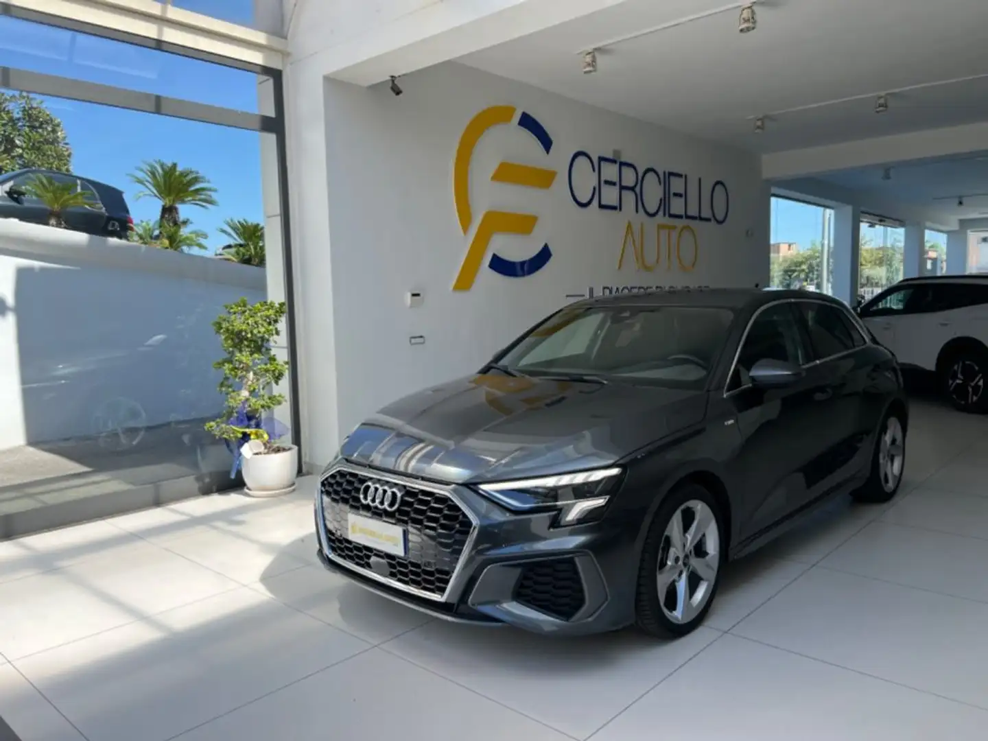 Audi A3 SPB 35 TDI S tronic S line edition Grigio - 1
