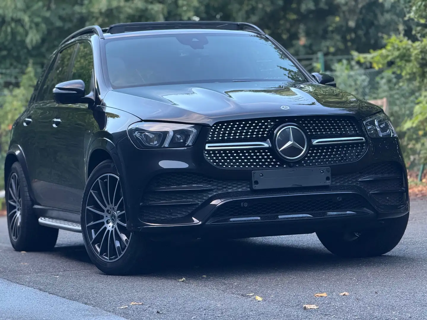 Mercedes-Benz GLE 350 Hybrid 4Matic AMG Line Plug In-FUll -2021-36 co2 Zwart - 2