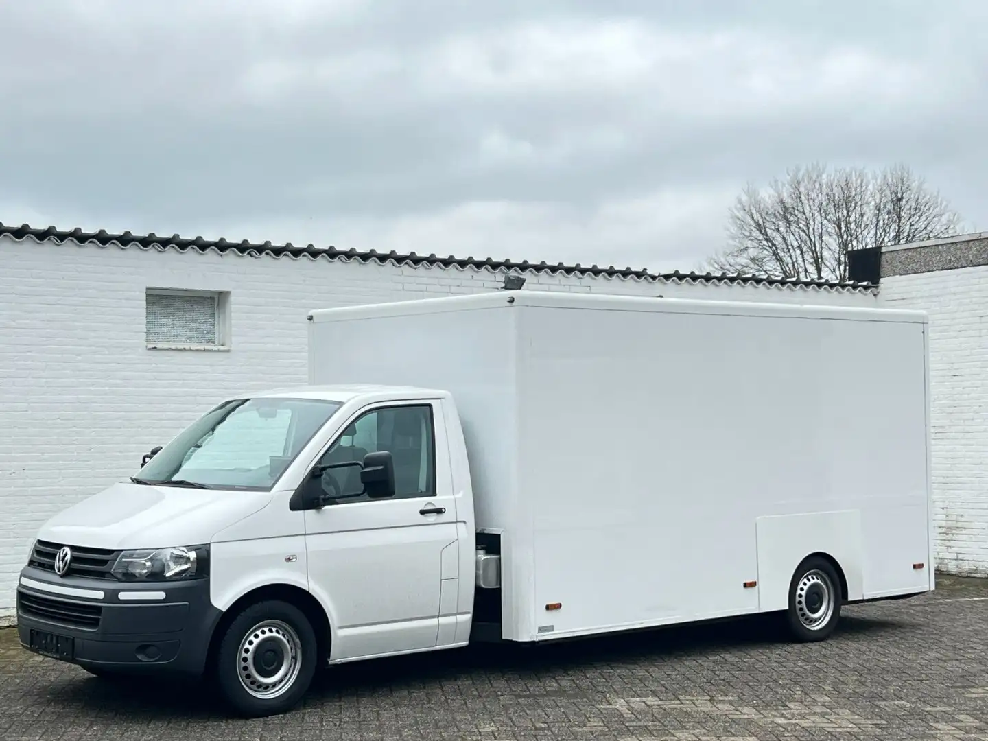 Volkswagen T5 Transporter 2.0 Tdi Koffer Alko Luftfederung Weiß - 1