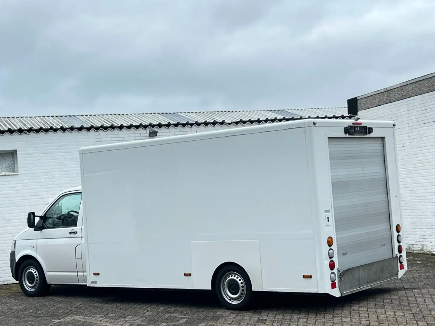 Volkswagen T5 Transporter 2.0 Tdi Koffer Alko Luftfederung Weiß - 2