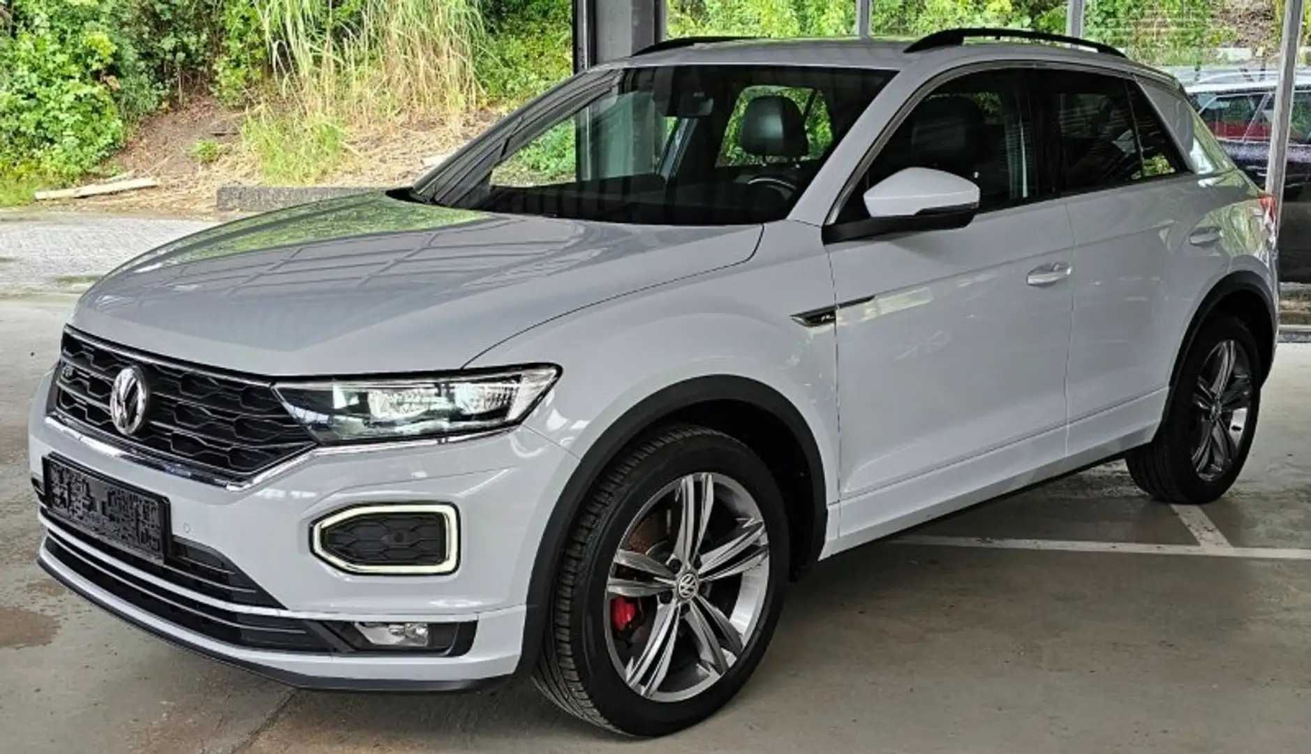 Volkswagen T-Roc 1.5 TSI ACT DSG R-LINE Sommer+Winter AHK CAM SHZ Blanc - 1