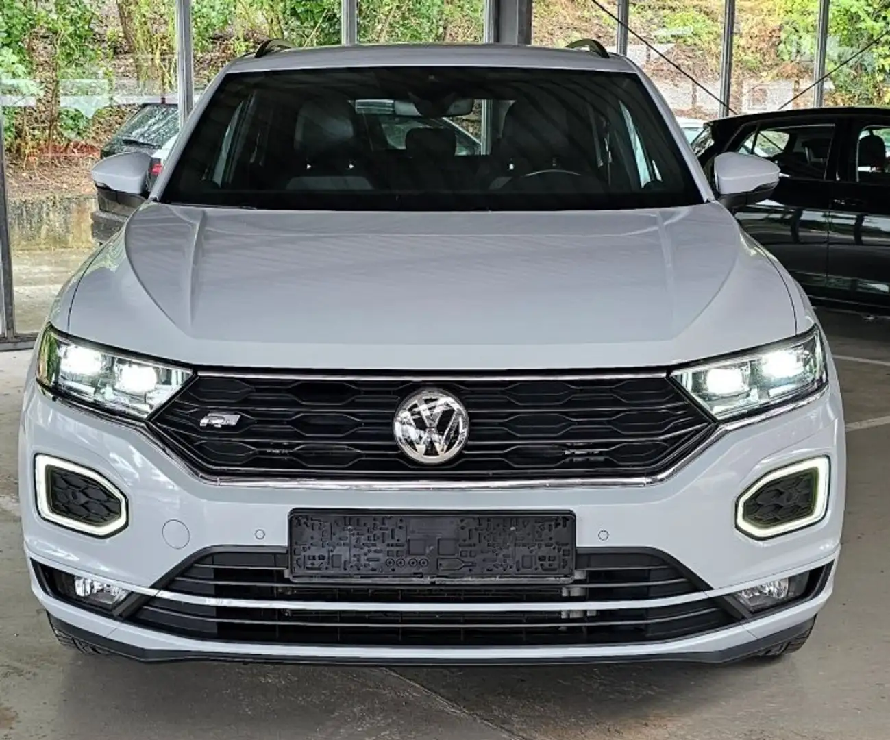 Volkswagen T-Roc 1.5 TSI ACT DSG R-LINE Sommer+Winter AHK CAM SHZ Blanc - 2