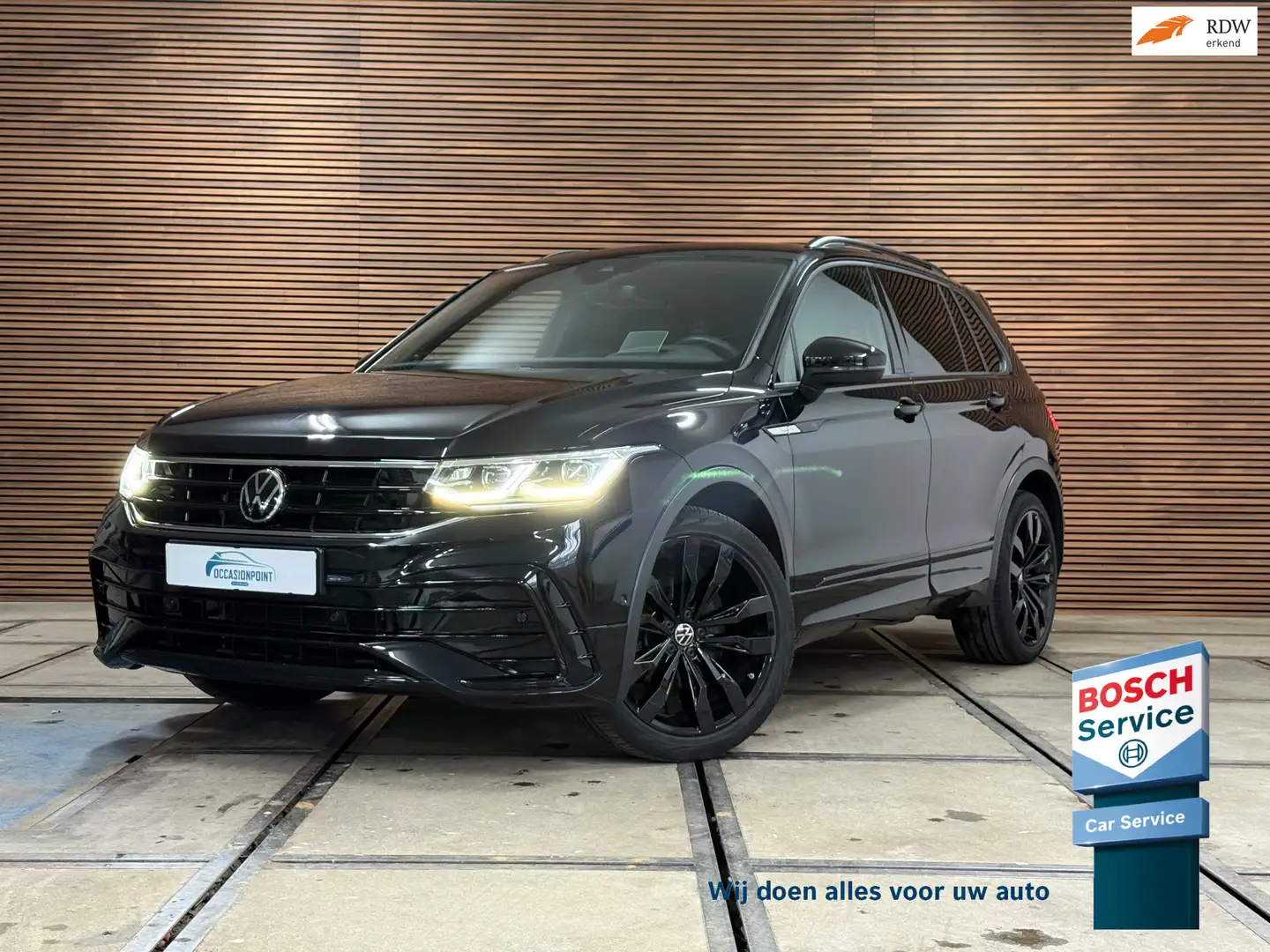 Volkswagen Tiguan 1.5 TSI R-Line | Vol leer | Harman/Kardon | HUD | Noir - 1