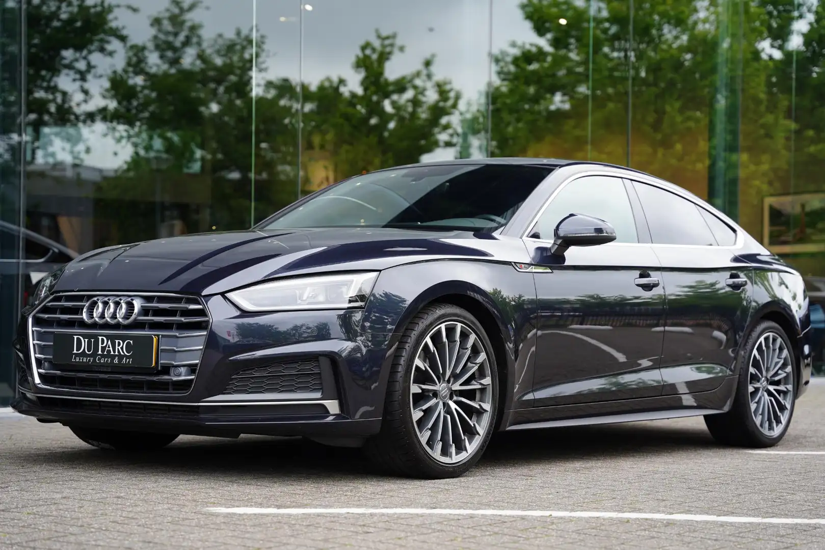 Audi A5 Sportback 2.0 TFSI Rs-Sportstoelen Blauw - 1