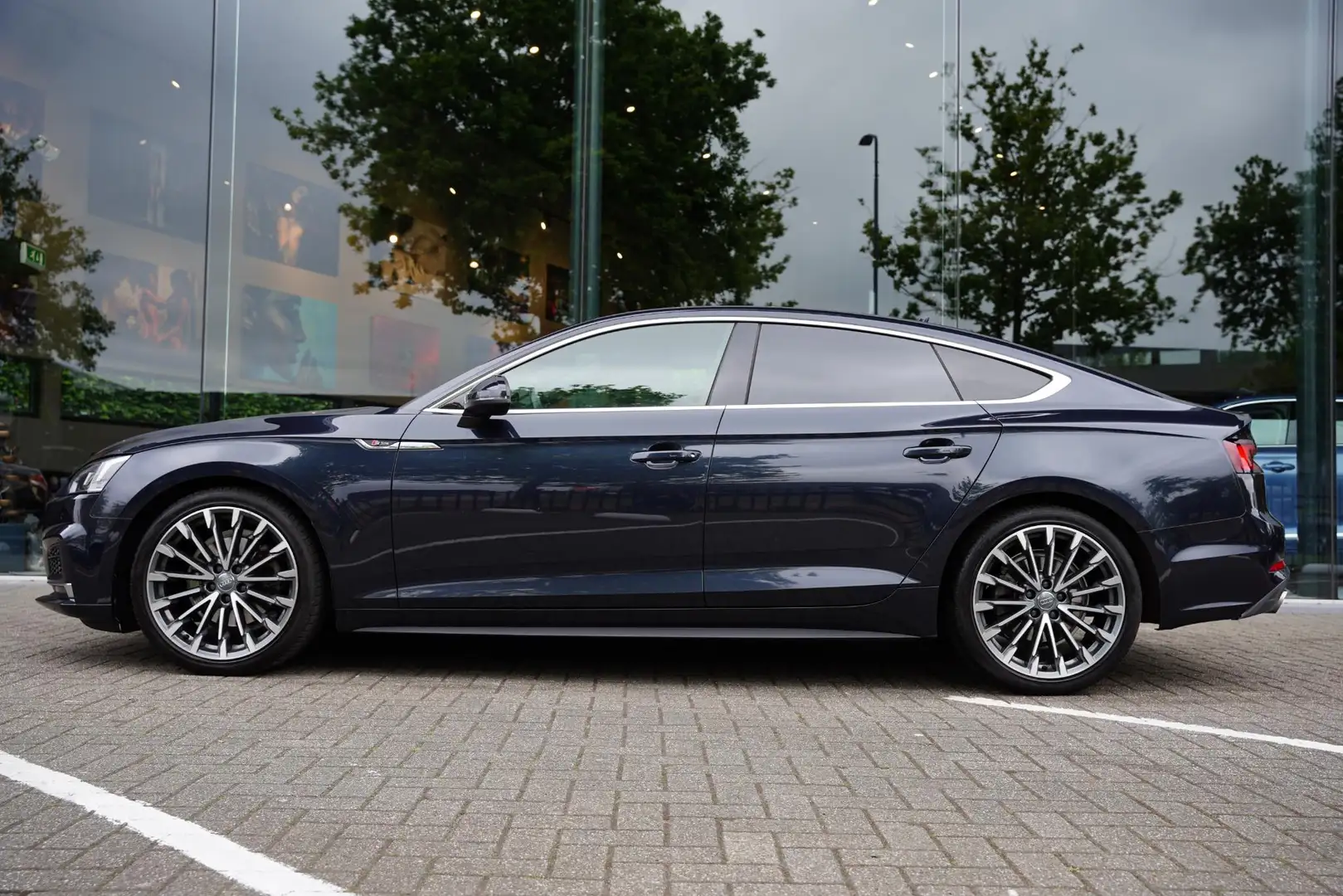 Audi A5 Sportback 2.0 TFSI Rs-Sportstoelen Blauw - 2