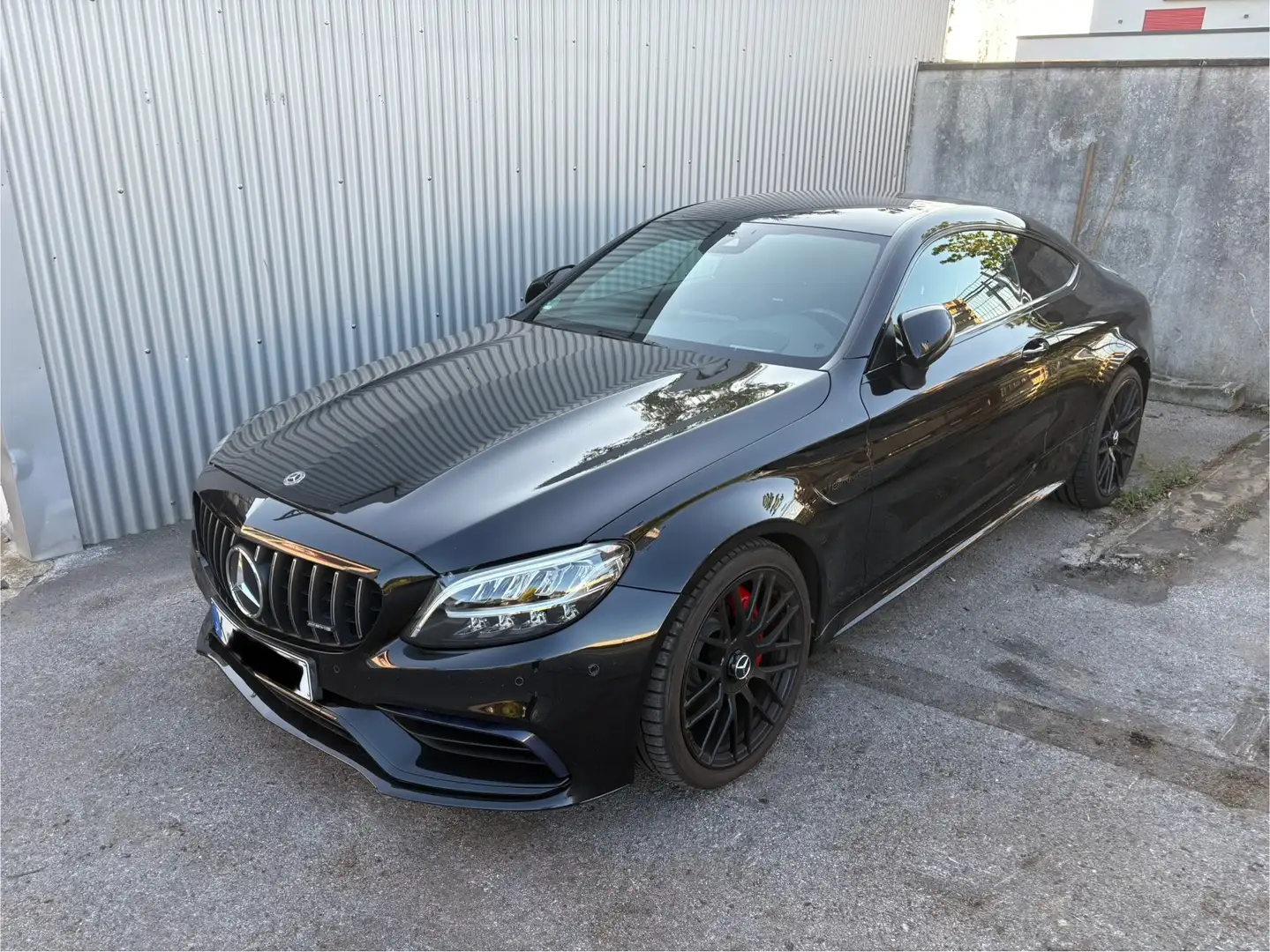 Mercedes-Benz C 63 AMG Coupé / Junge Sterne / HuD / Burmester / 2. Hand Black - 2