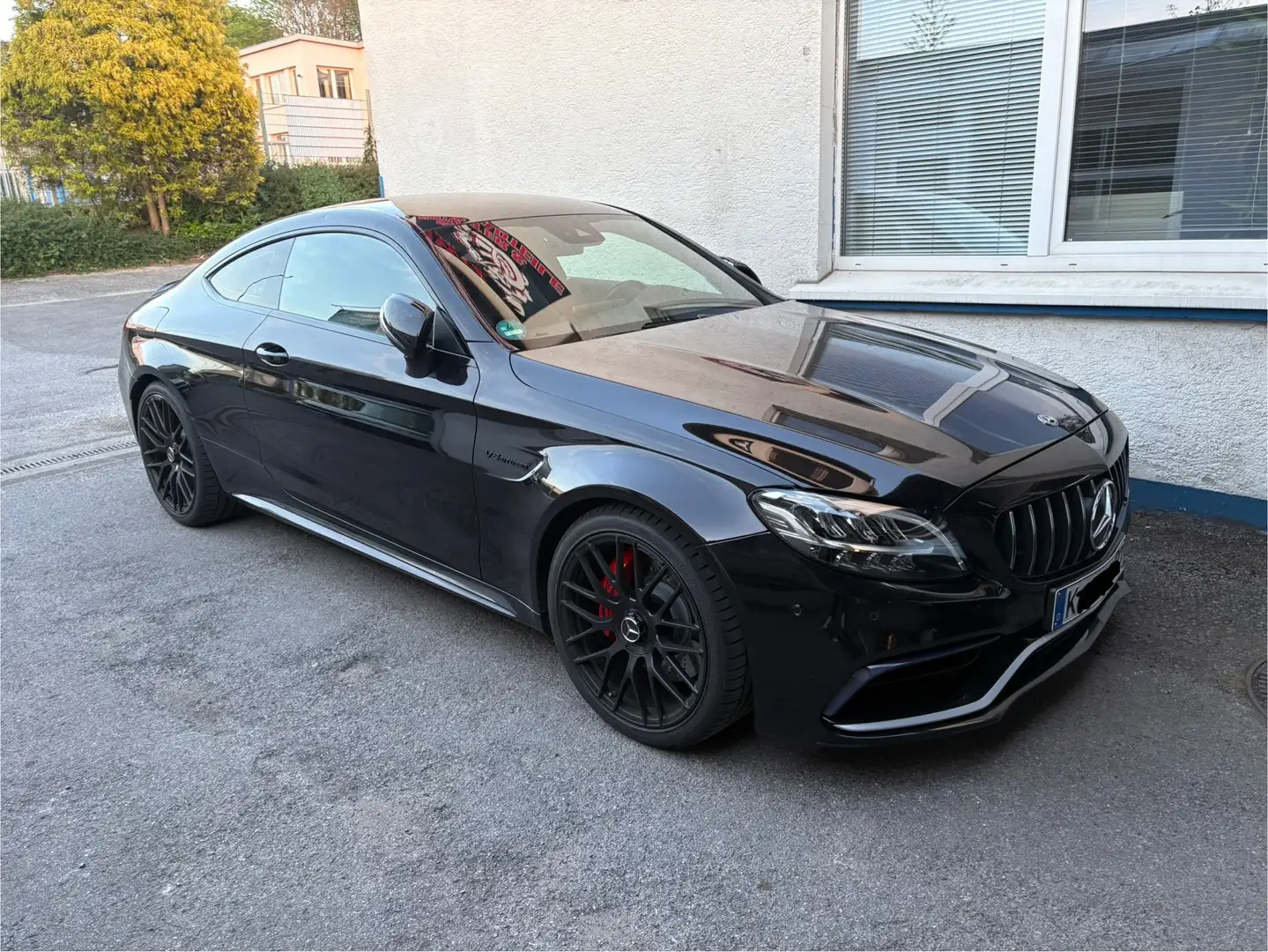 Mercedes-Benz C 63 AMG Coupé / Junge Sterne / HuD / Burmester / 2. Hand Black - 1