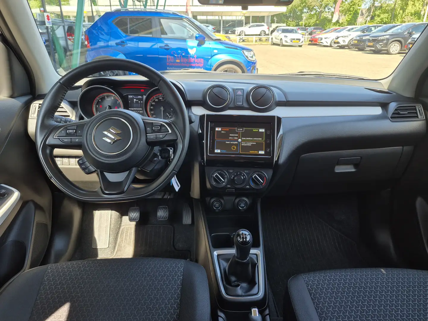 Suzuki Swift 1.2 Select Smart Hybrid 83pk | Achteruitrijcamera Grijs - 2