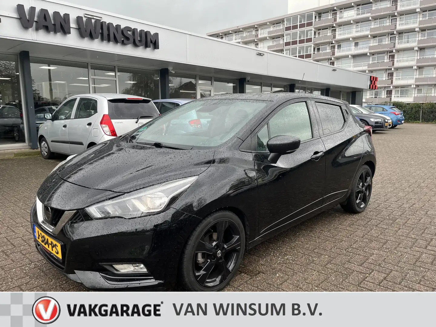 Nissan Micra 1.0 IG-T N-Sport Lmv Pdc Acamera Klima Cruise Navi Zwart - 1