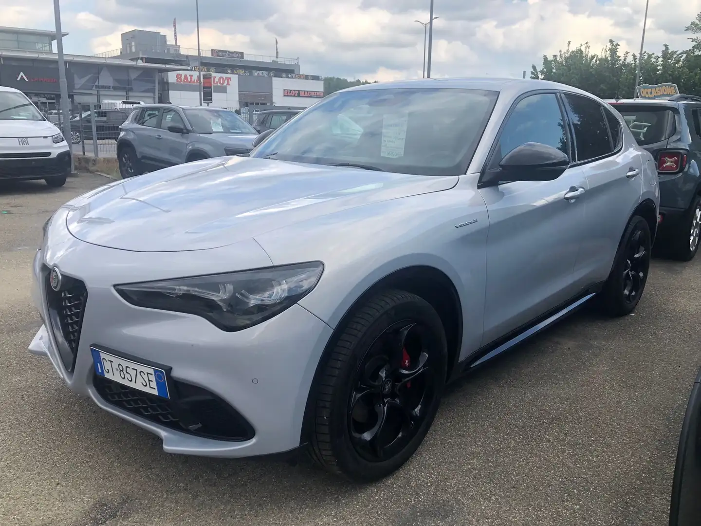Alfa Romeo Stelvio Stelvio 2.2 t Veloce Q4 210cv auto Blanc - 1
