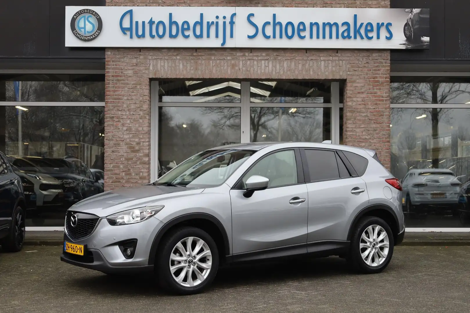 Mazda CX-5 2.0 TS+ 4WD LEER CAMERA TREKHAAK STOELVERWARMING B Grau - 1