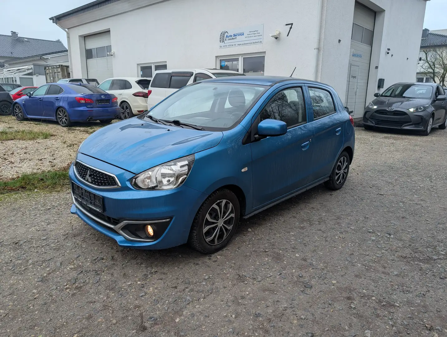 Mitsubishi Space Star Diamant Edition/Klima/el. Fensterheber/2. Hand! Bleu - 1