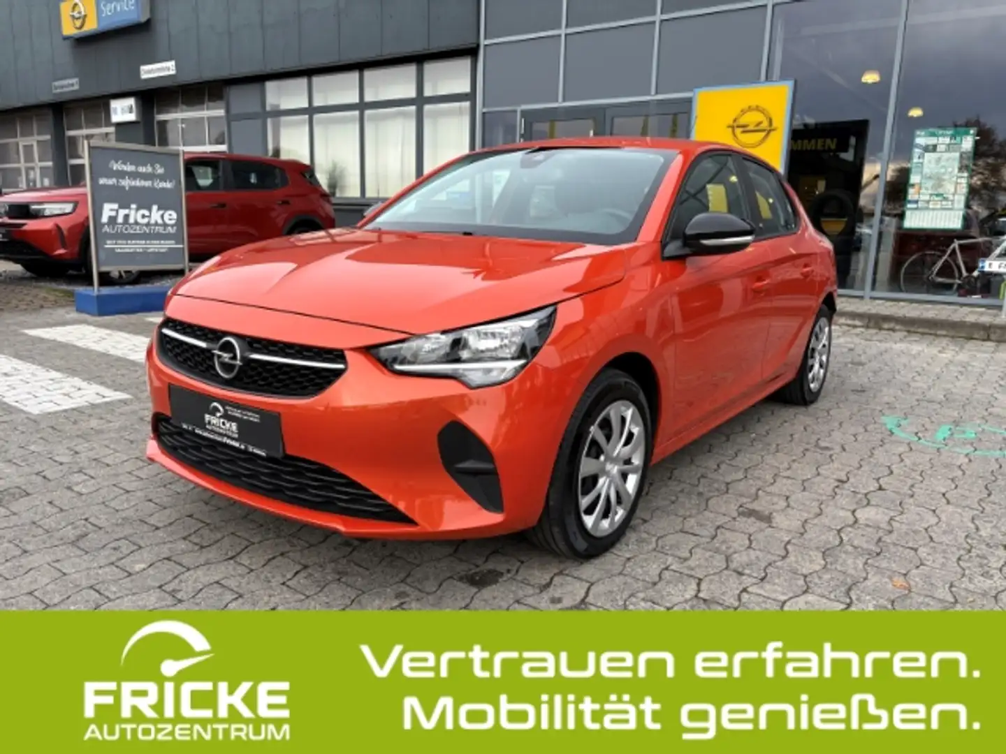 Opel Corsa-e Edition+Klimaautomatik-Wärmepumpe Orange - 1